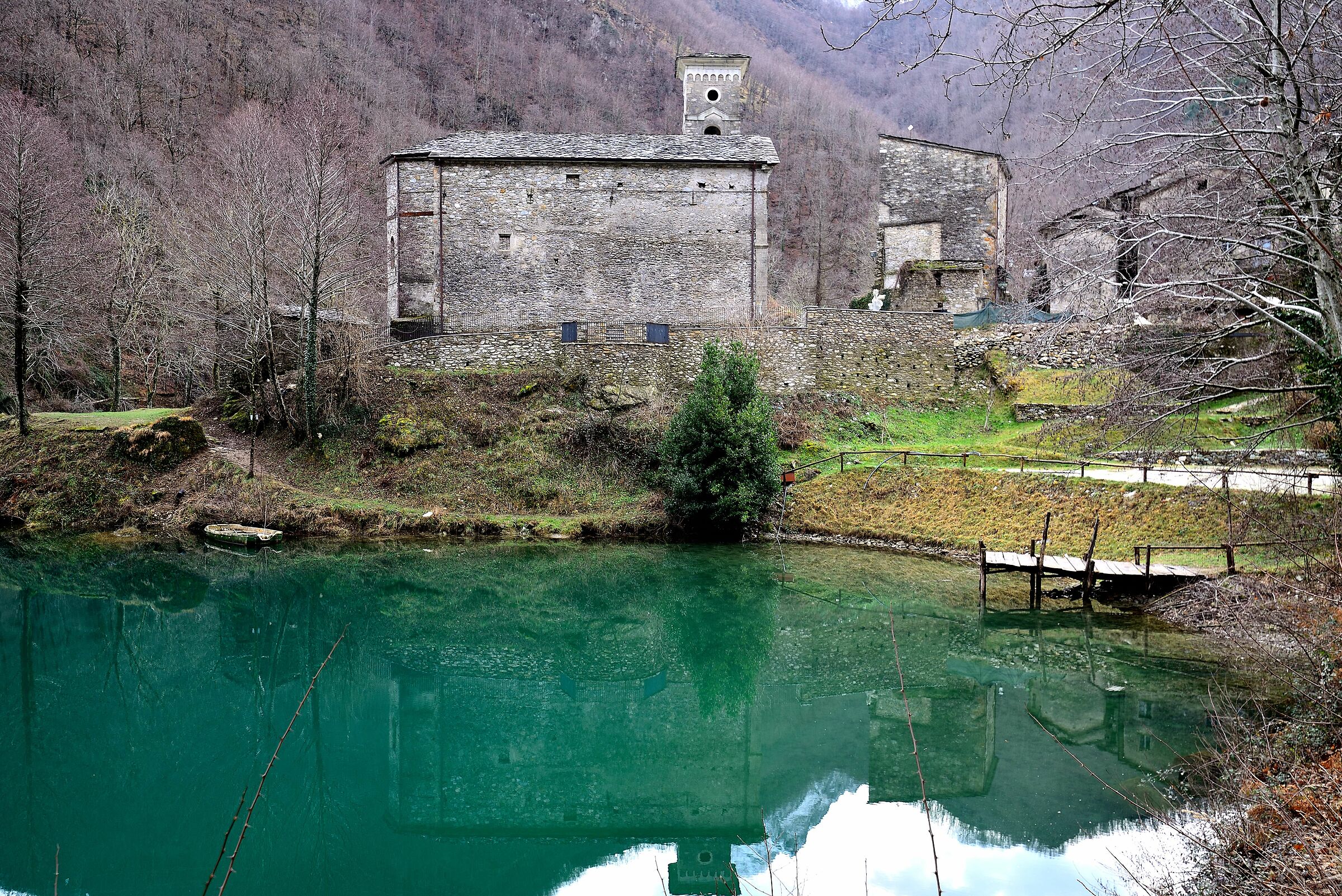 Il laghetto di Isola Santa LU