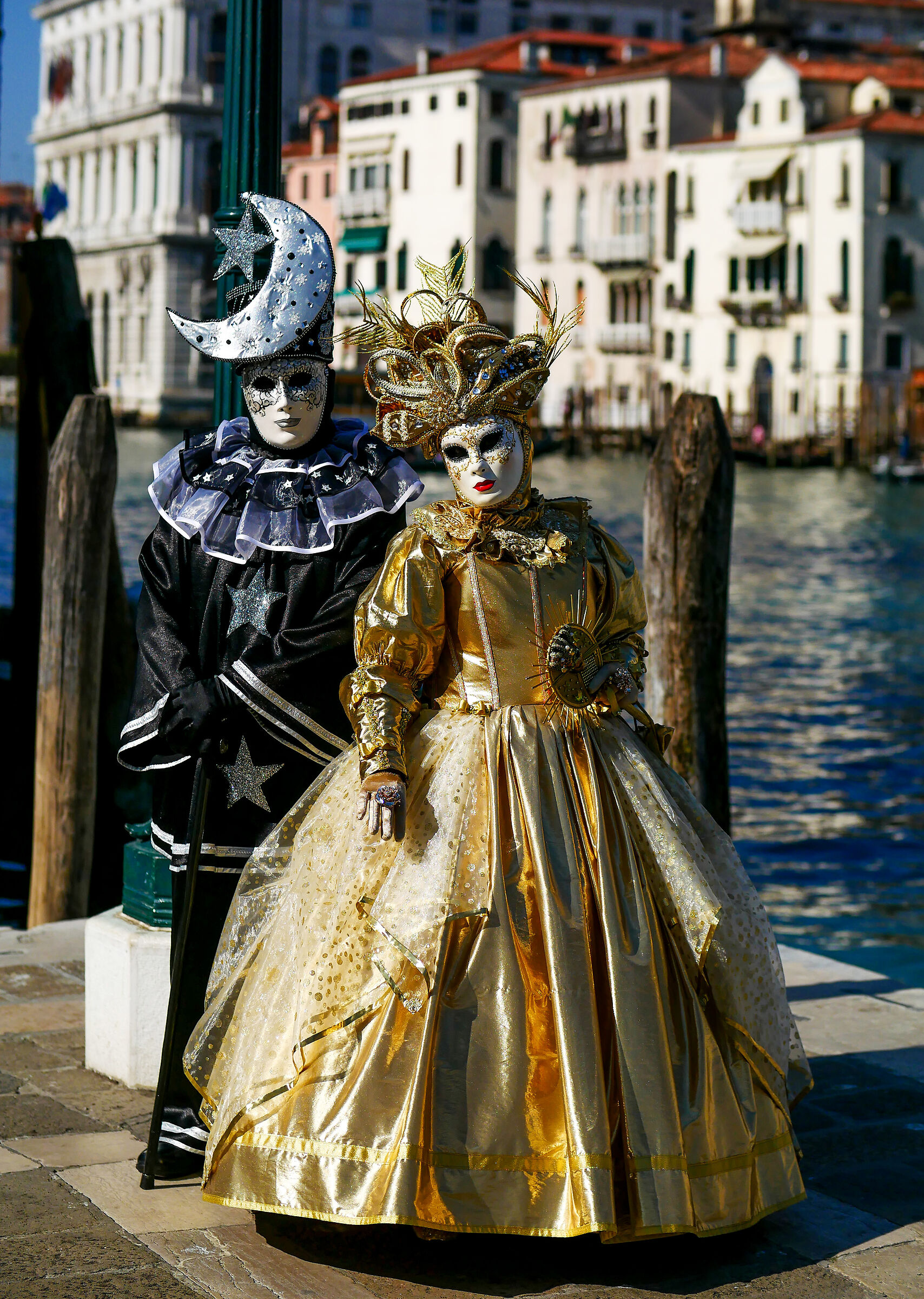 The Sun and the moon