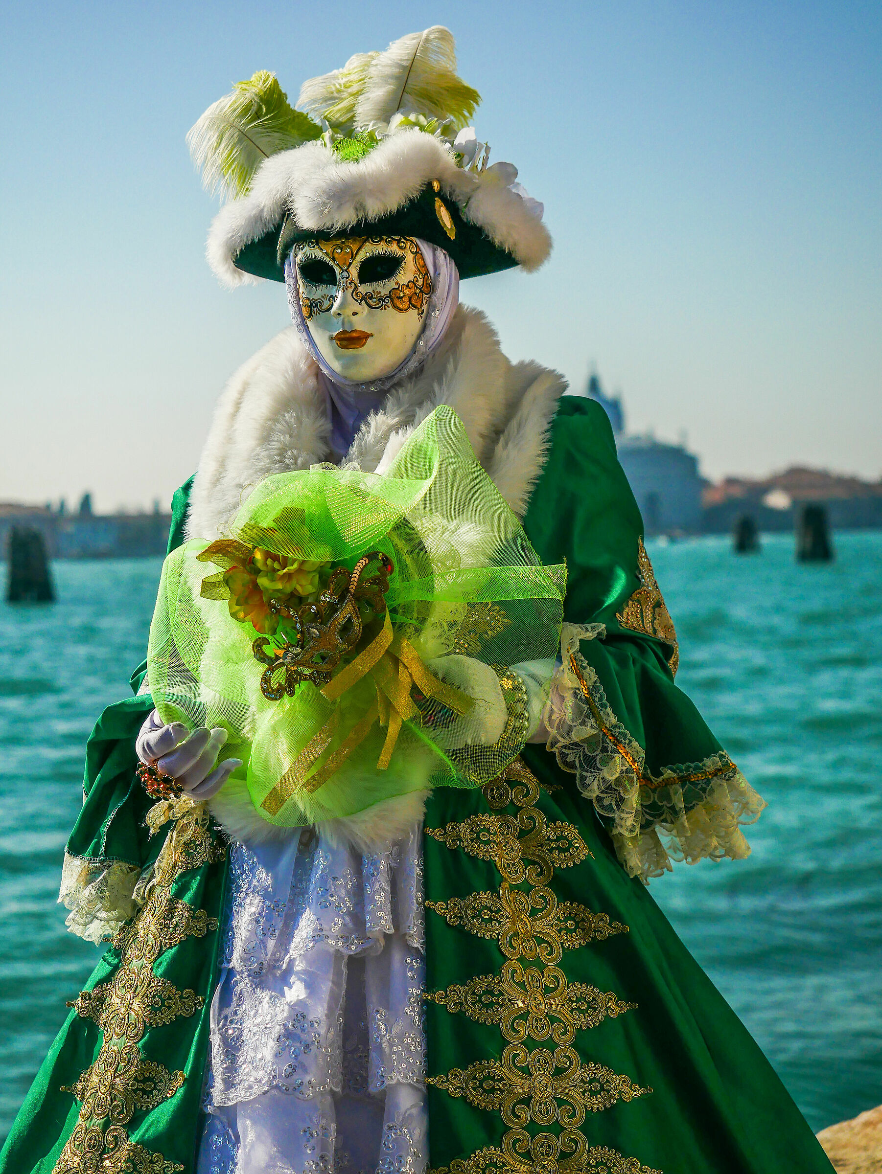 Green Mask on the channel