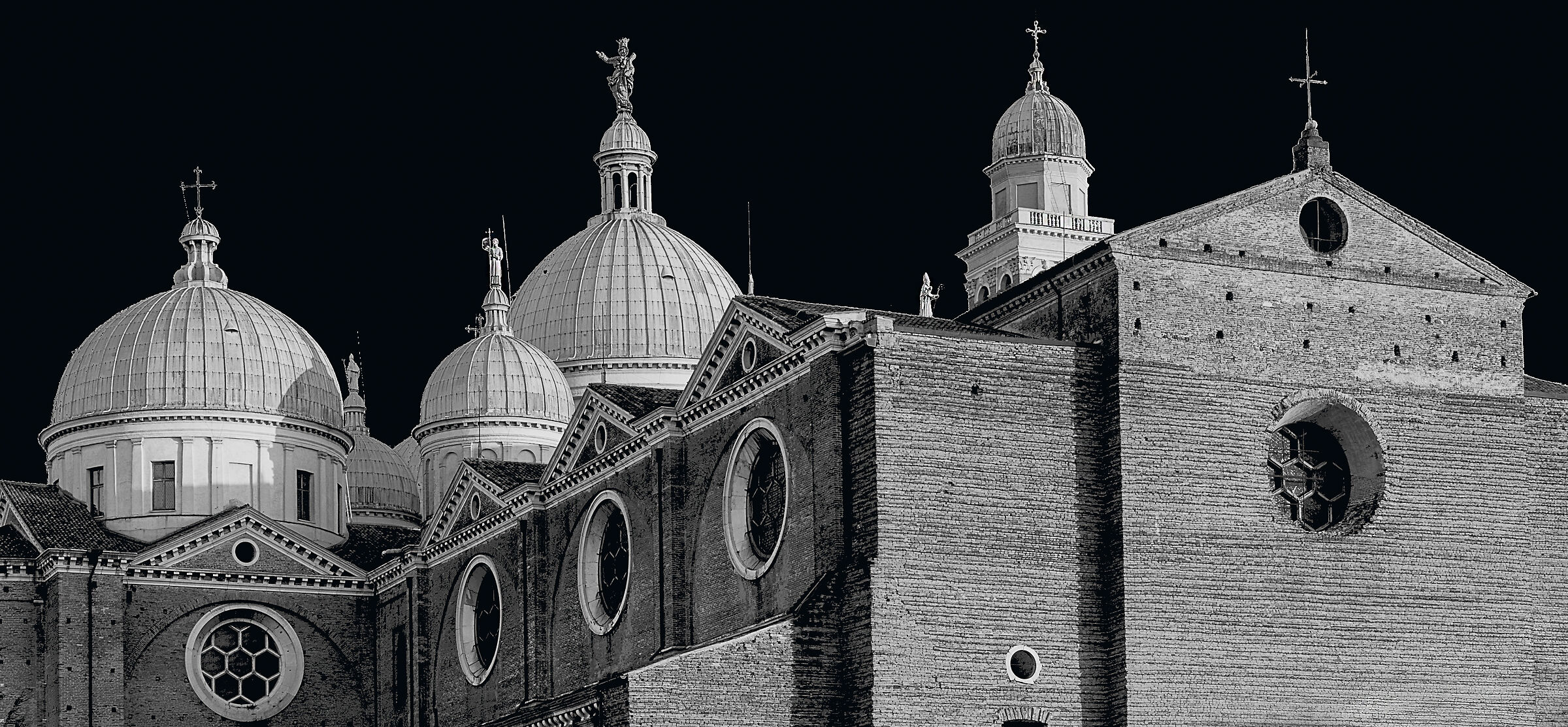The dome of Santa Giustina in Padua