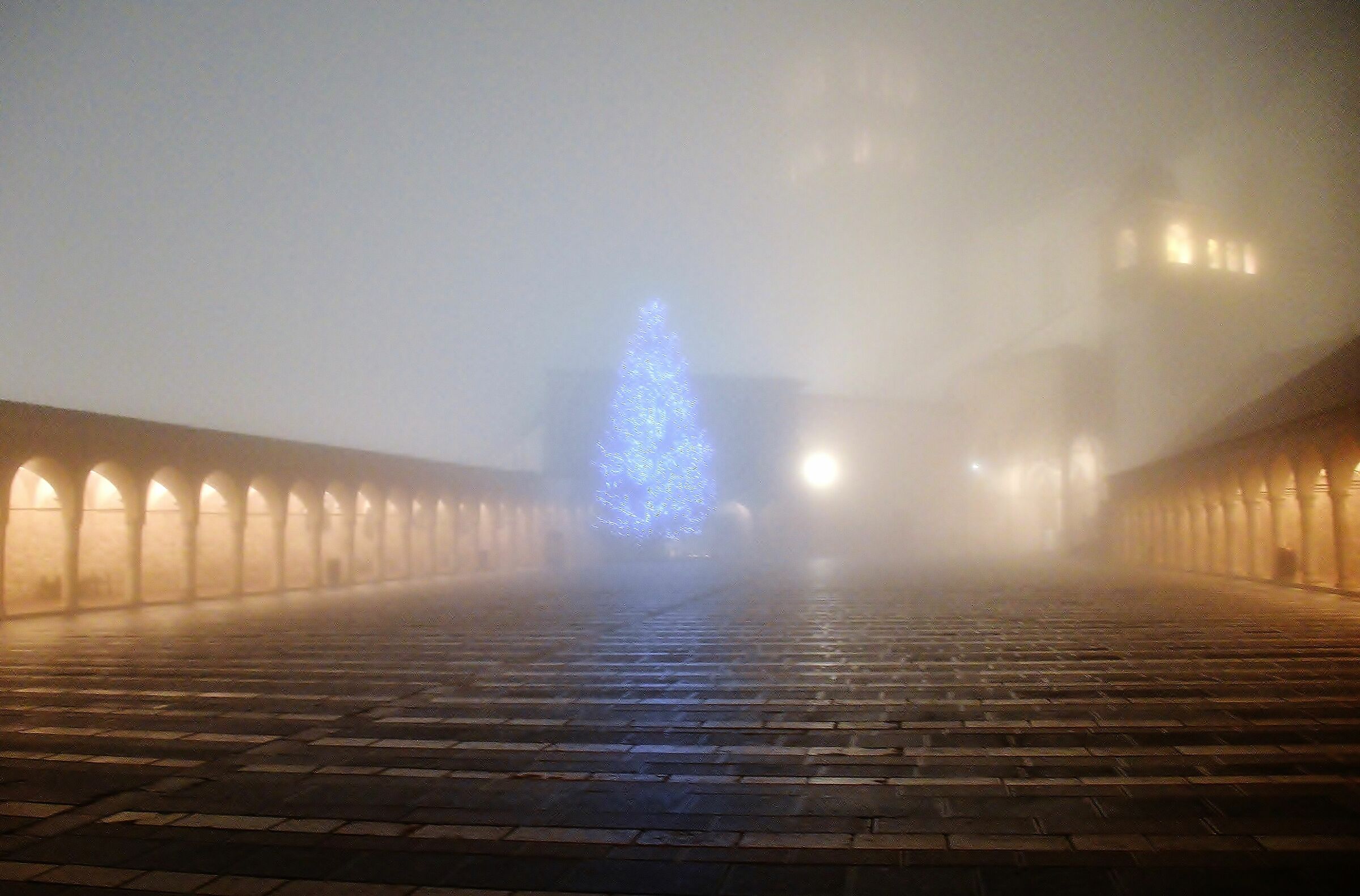 Assisi nella nebbia 1