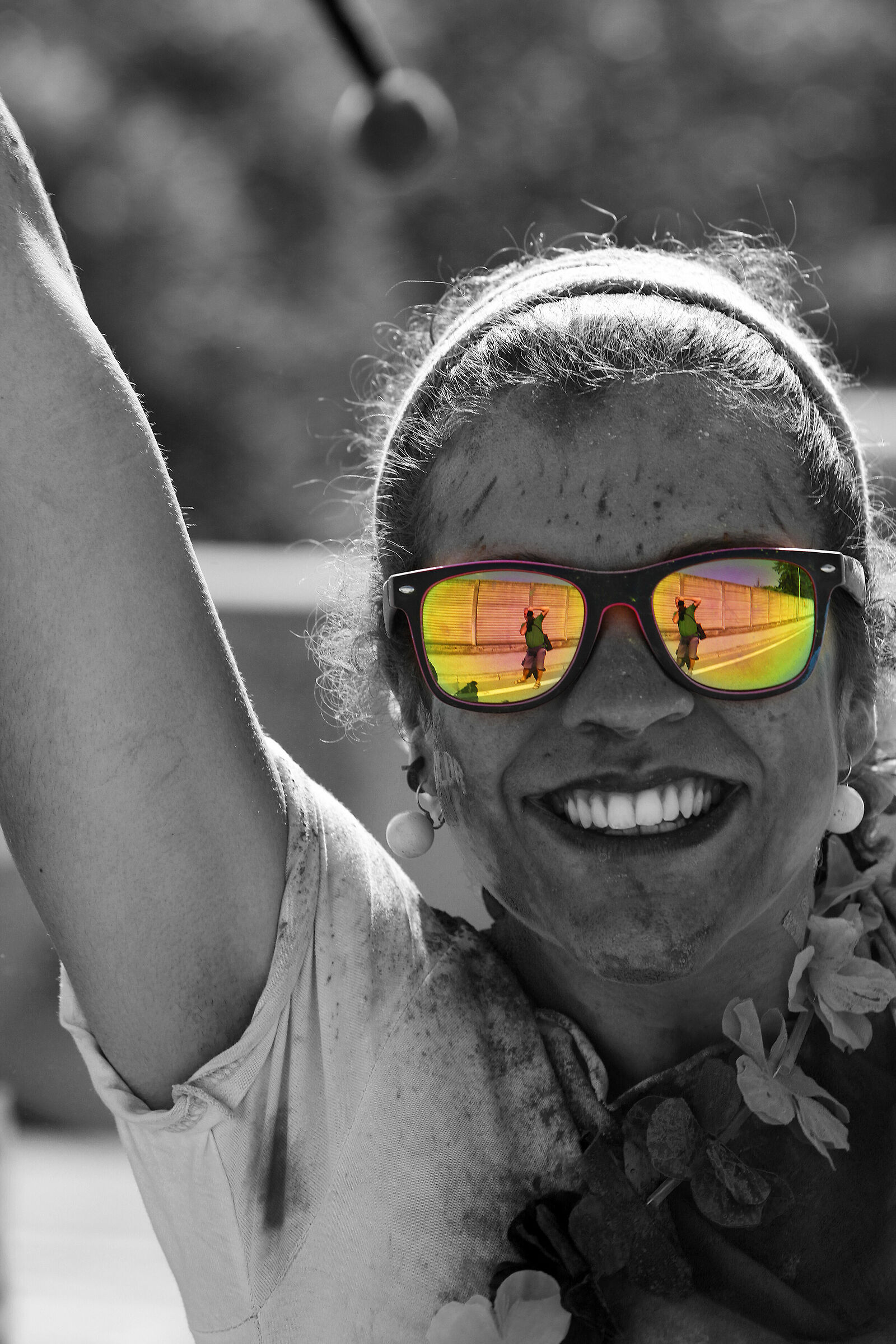 Portrait with sunglasses