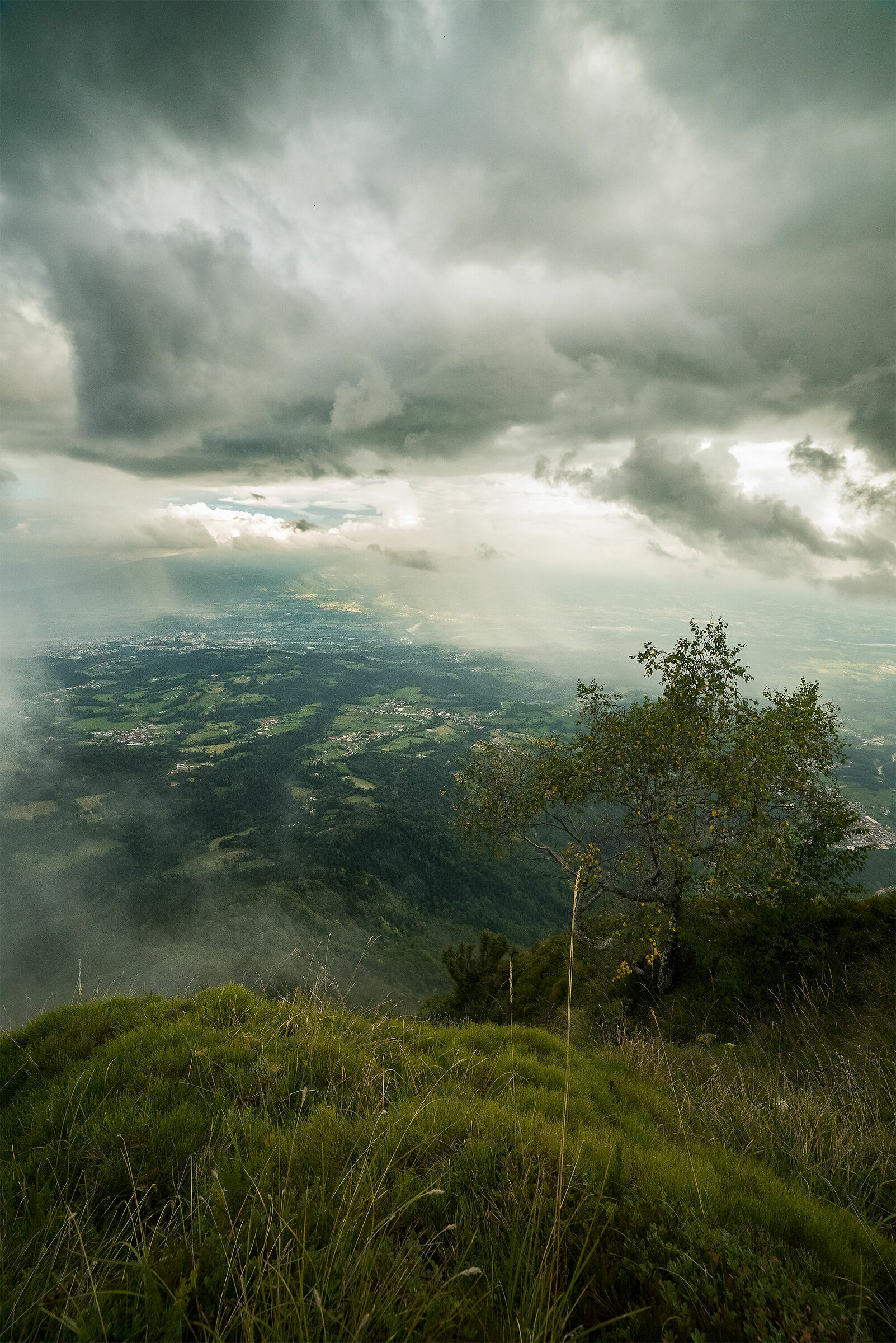Threatening weather in Val Belluna