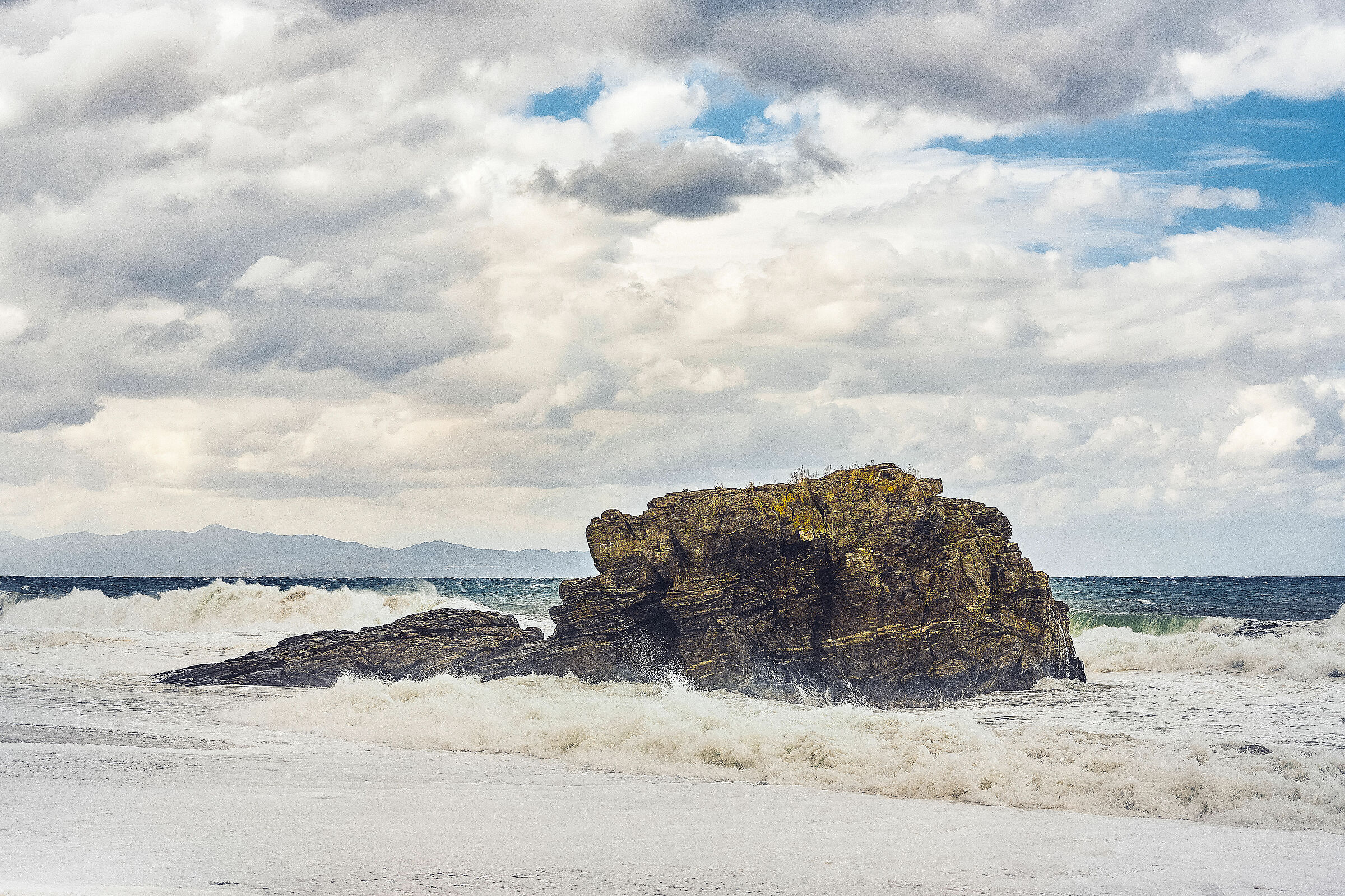 When a rock becomes an island