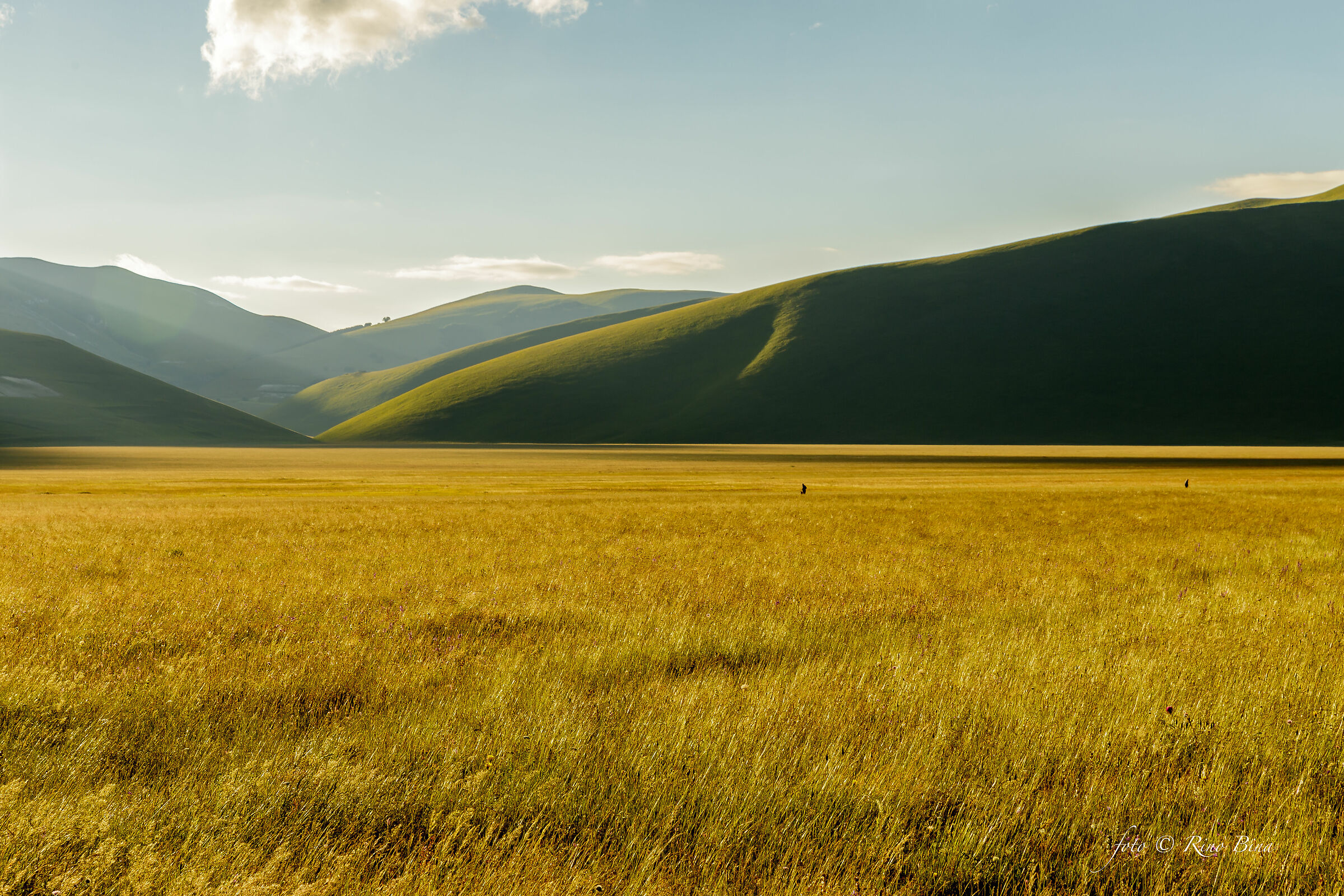 Pian Grande at dawn-Castelluccio