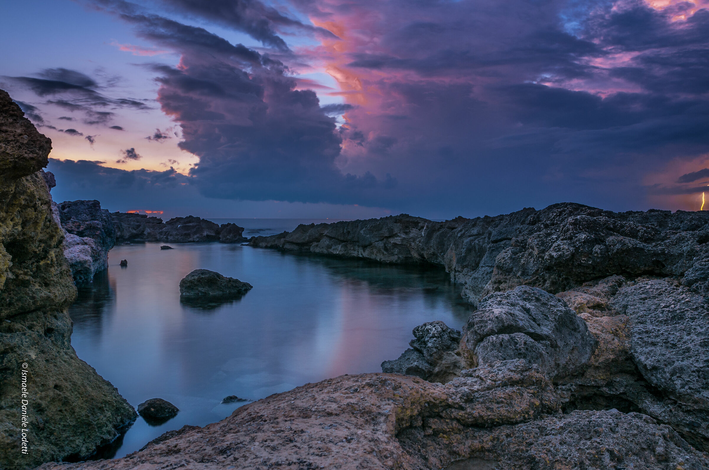 Natural pool of the Orsa, Carini