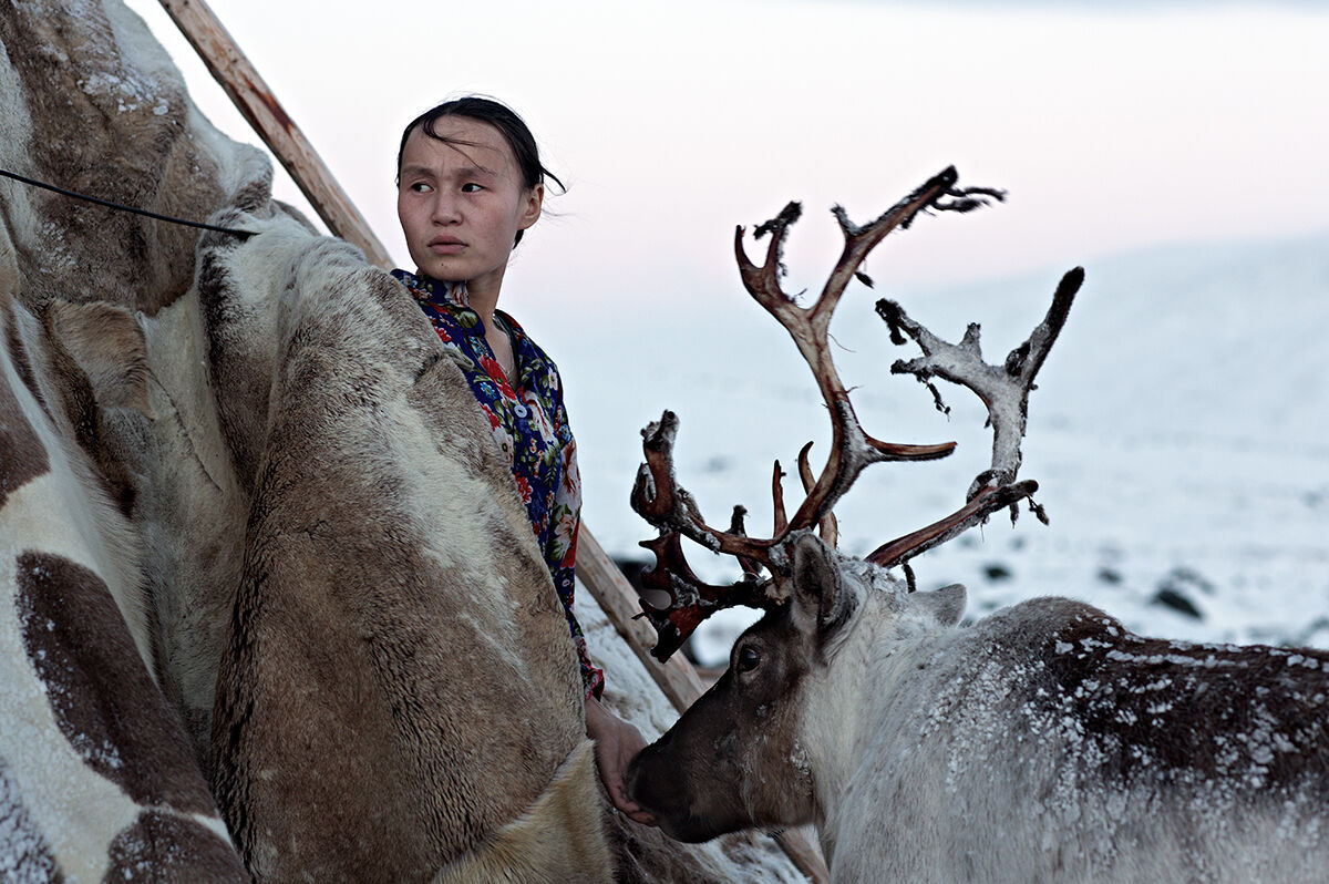 Reindeer breeders. Siberia