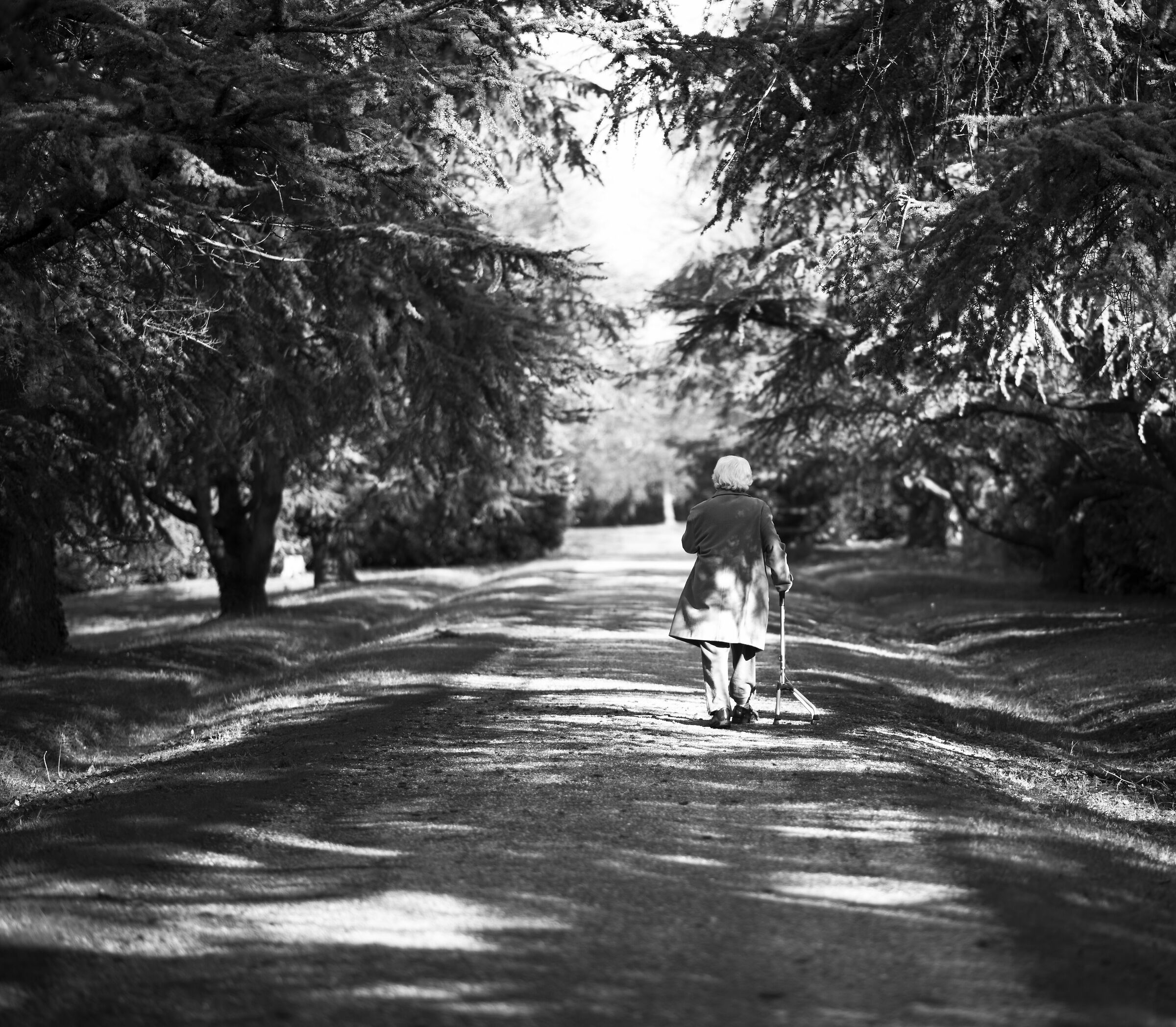 The end of the street..