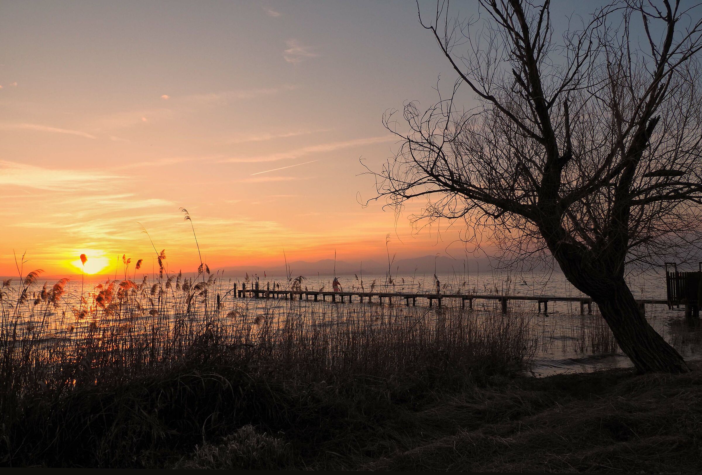 Sunset at Lake Garda