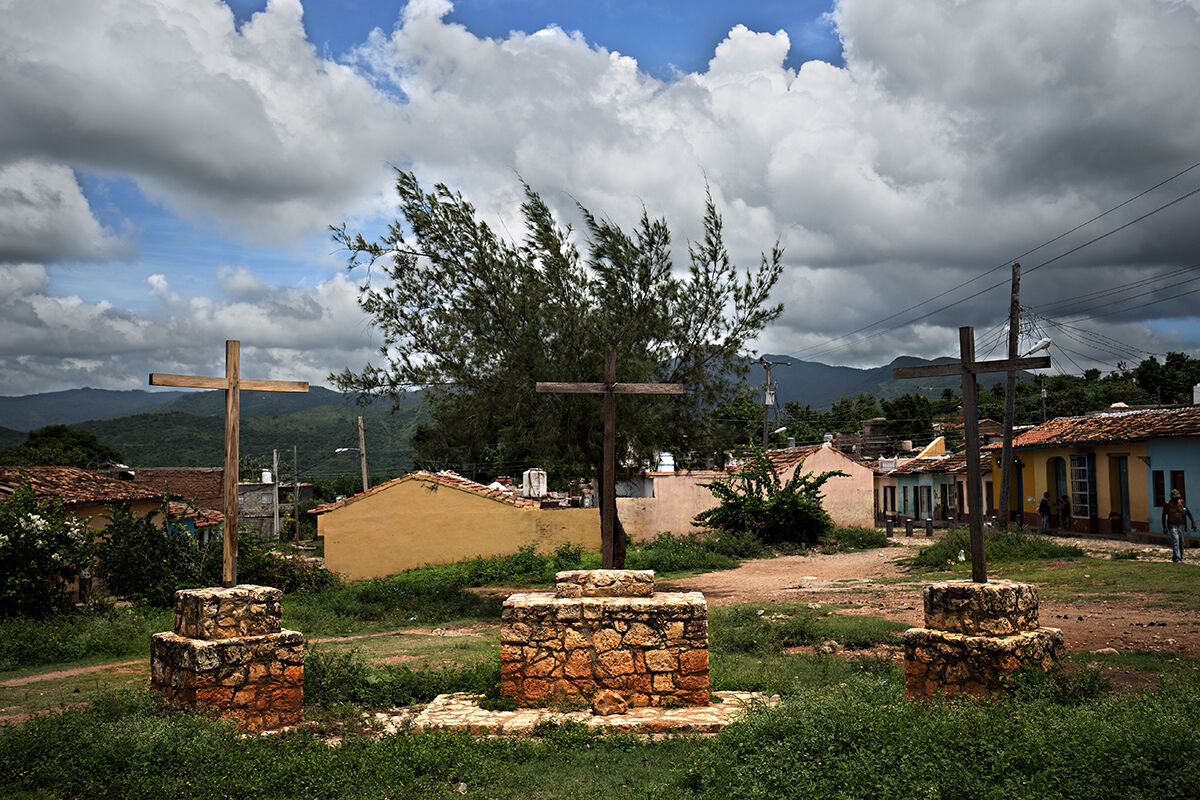 Plaza de las Tres Cruces, Trinidad, Cuba