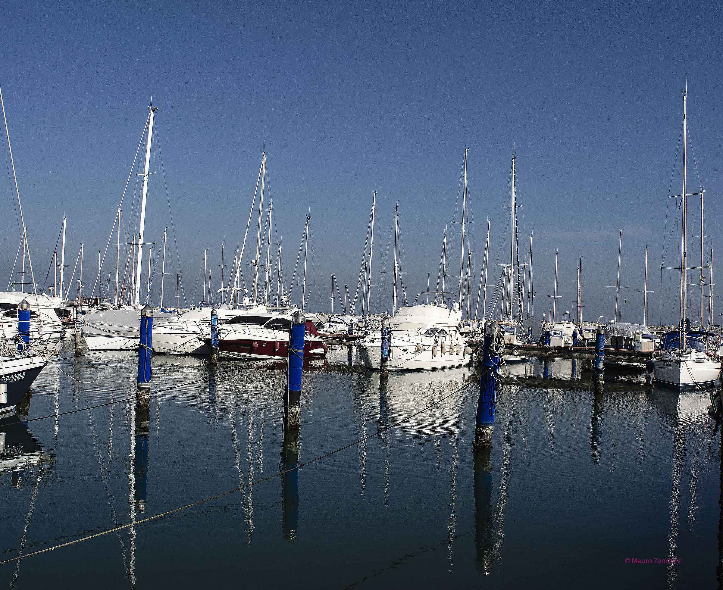 Cervia scorcio del porto turistico
