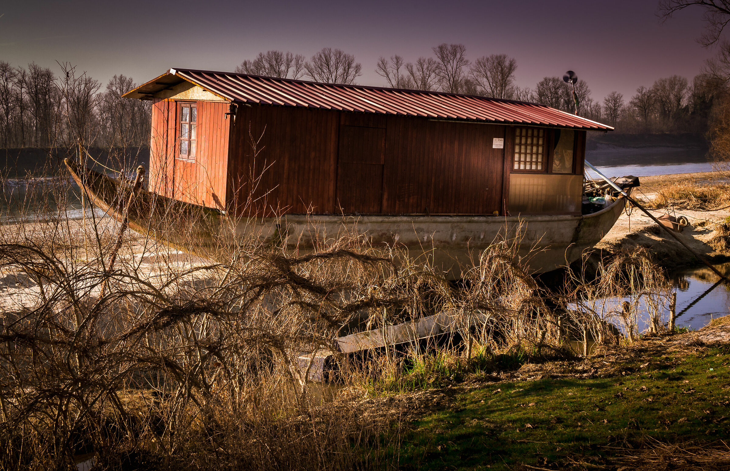 Boat House on the Ticino