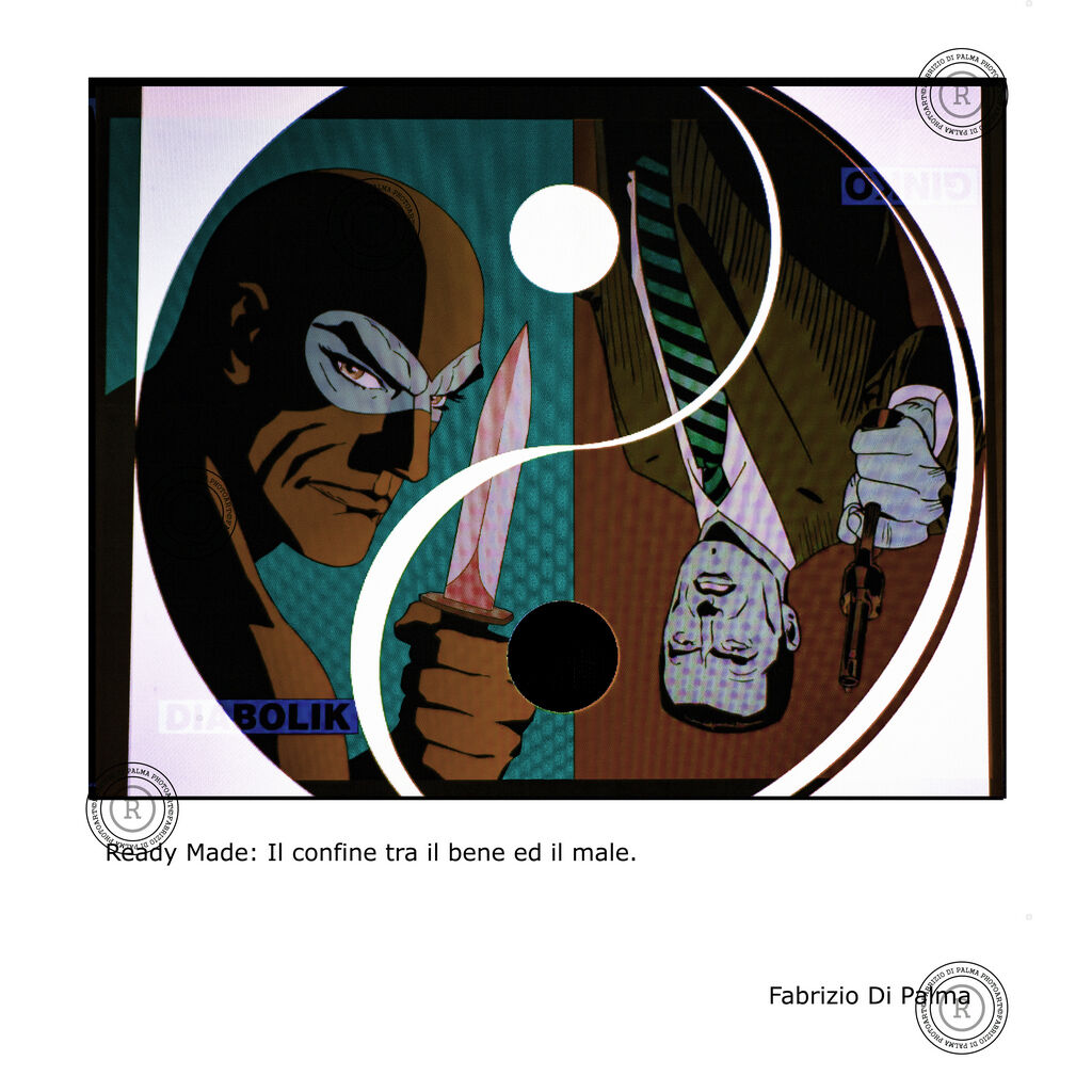 The boundary between good and evil