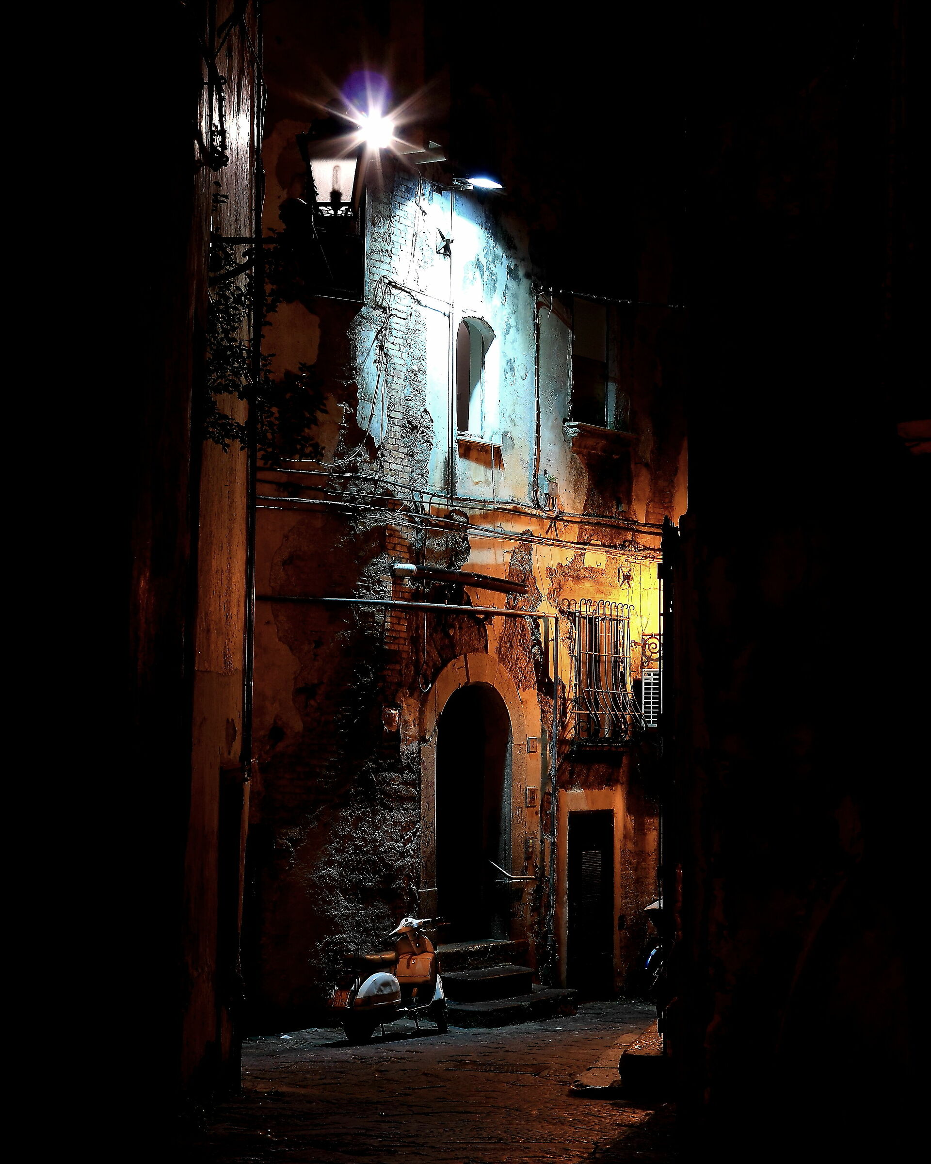 Between the alleys of Salerno