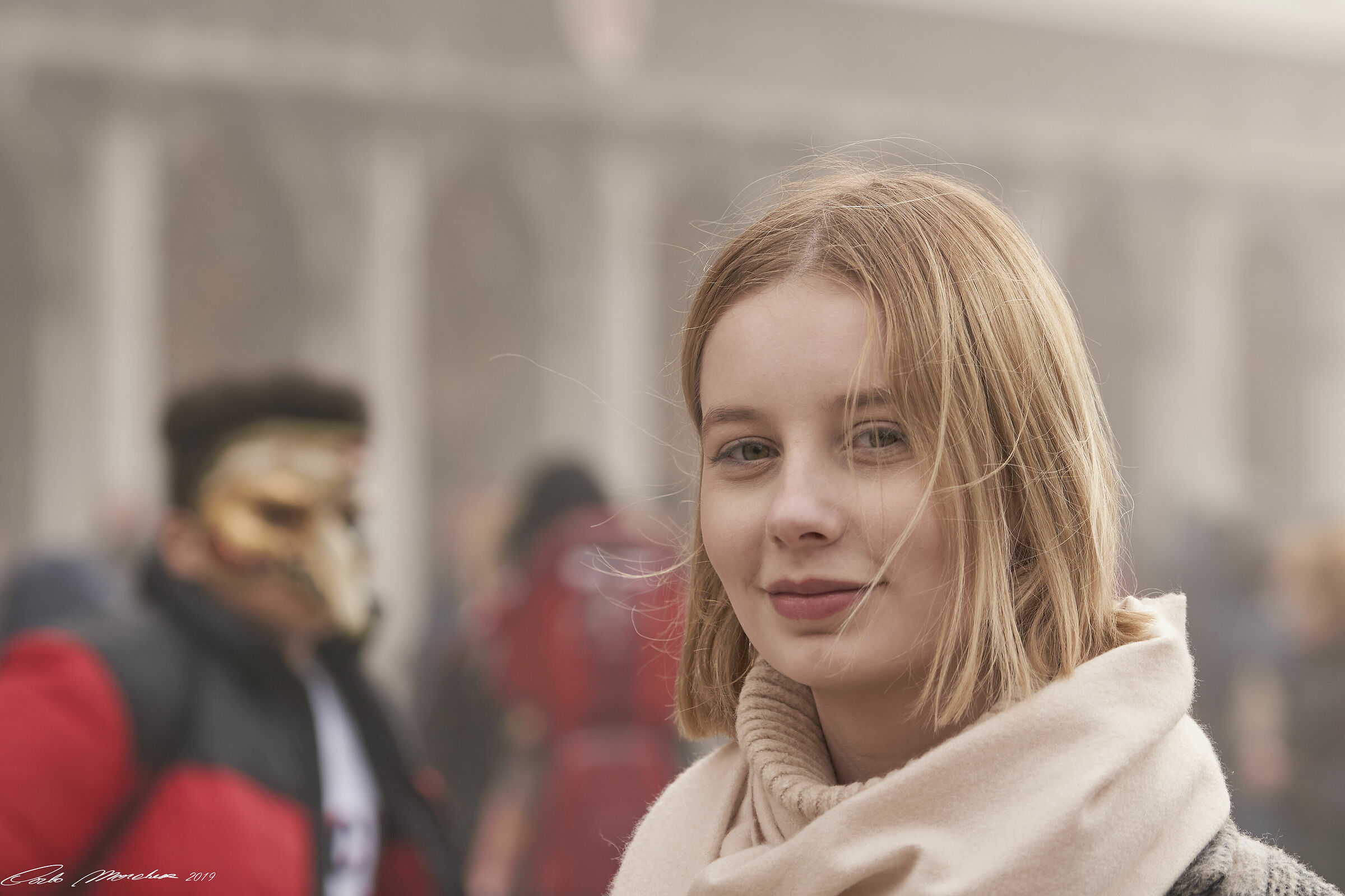 A smile in the carnival