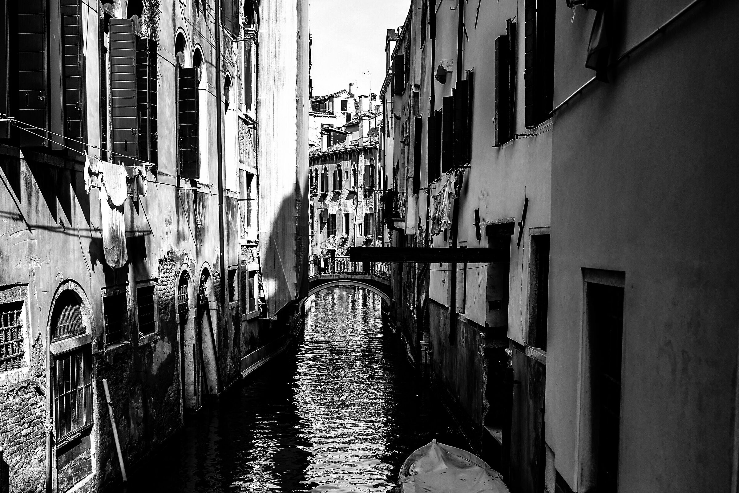 venezia in bianco e nero