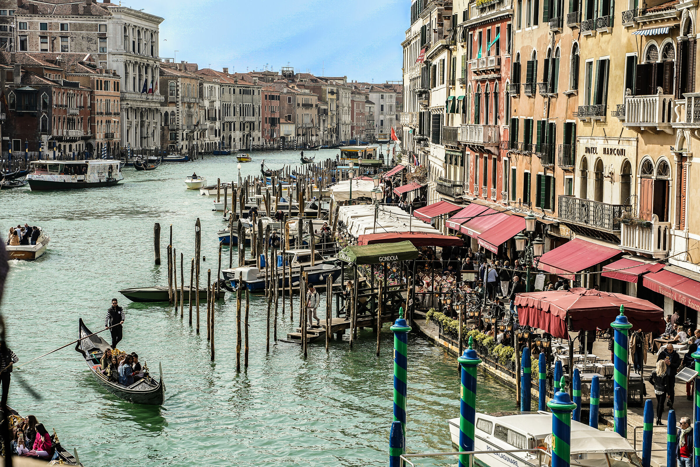 venezia dal ponte di rioalto