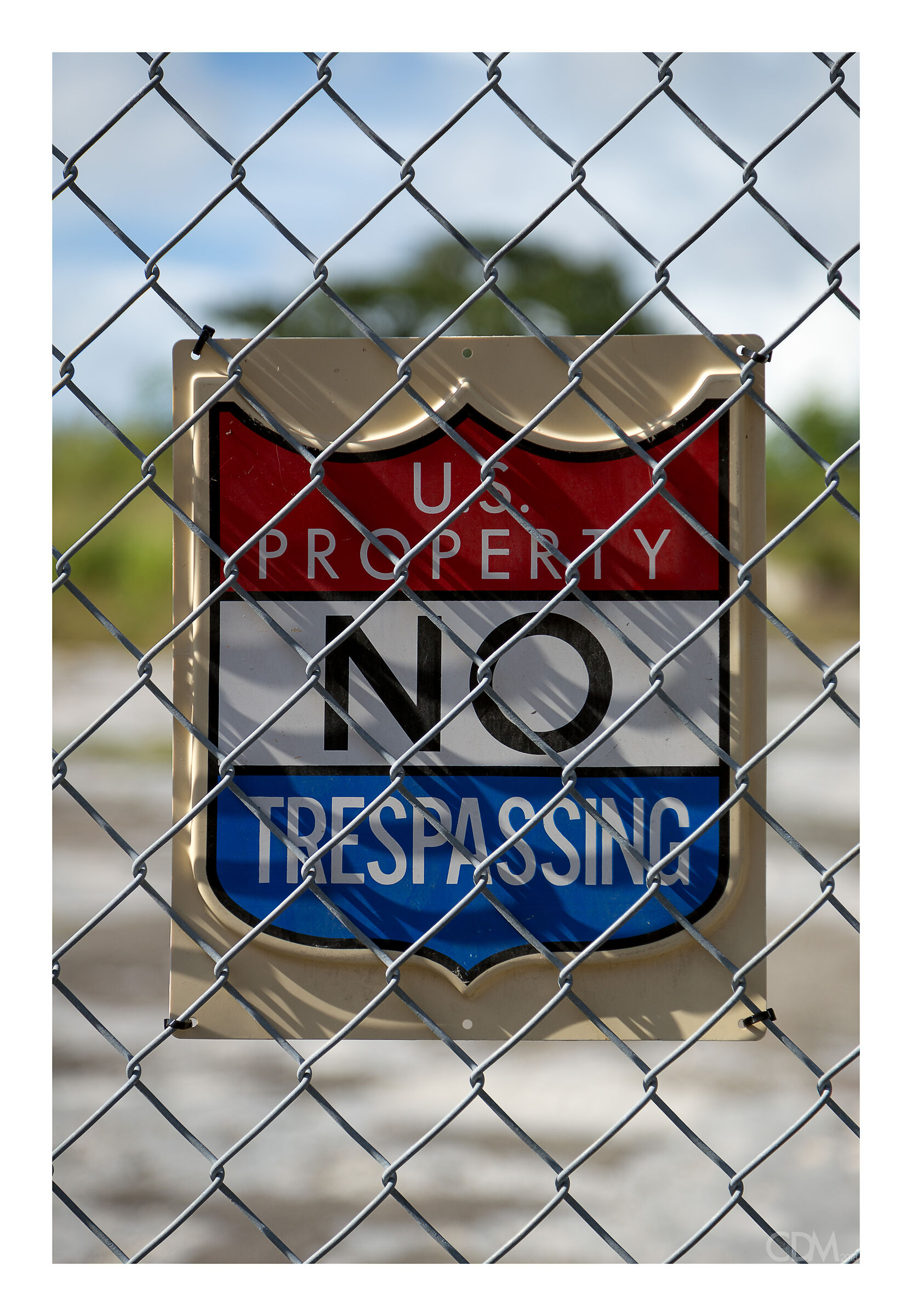 No trespassing