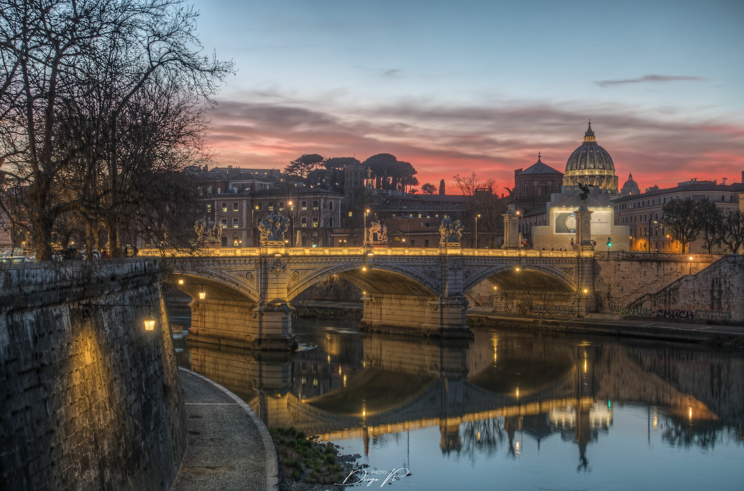 Sunset in San Pietro