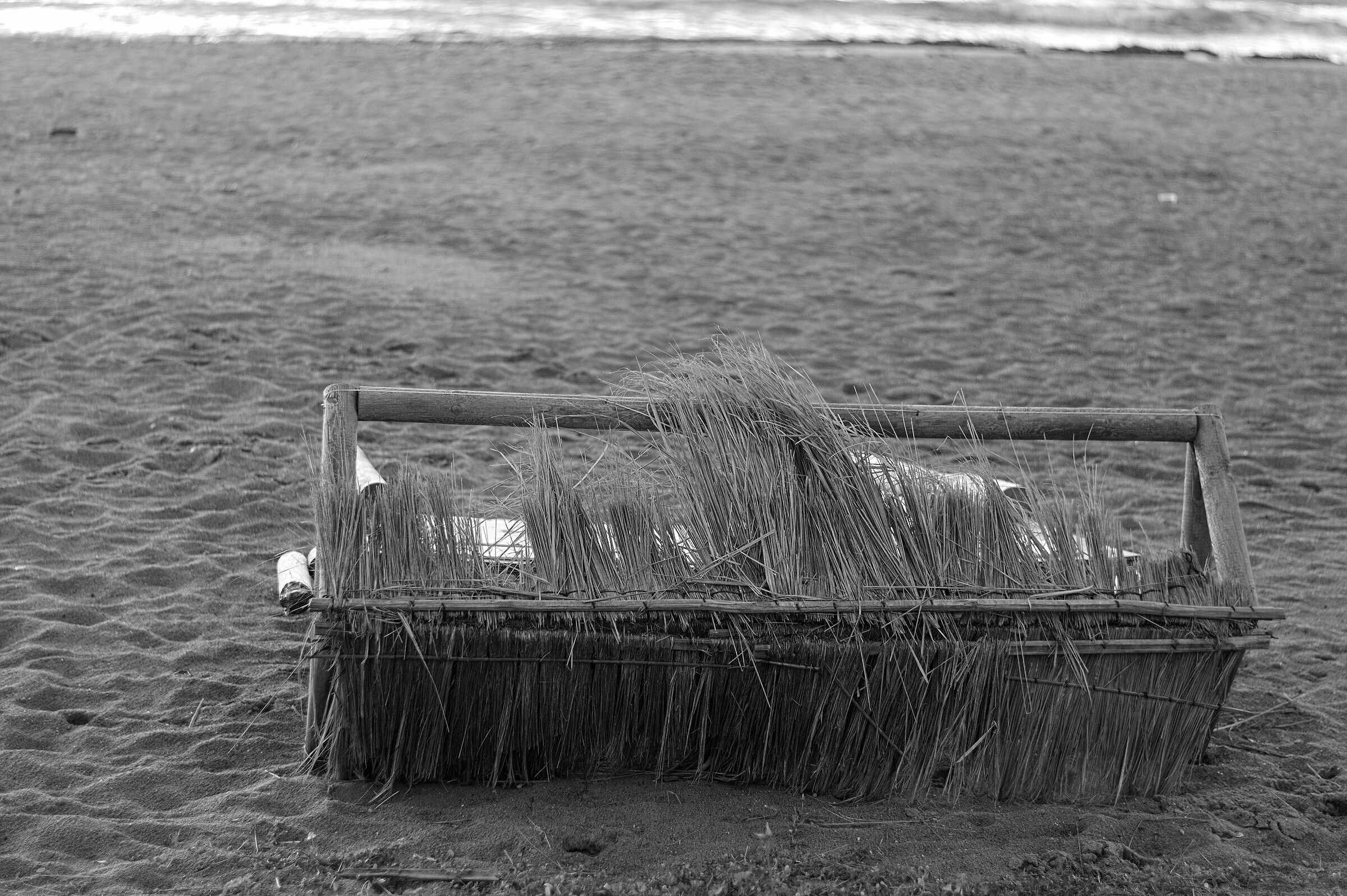Il mare d'inverno panca
