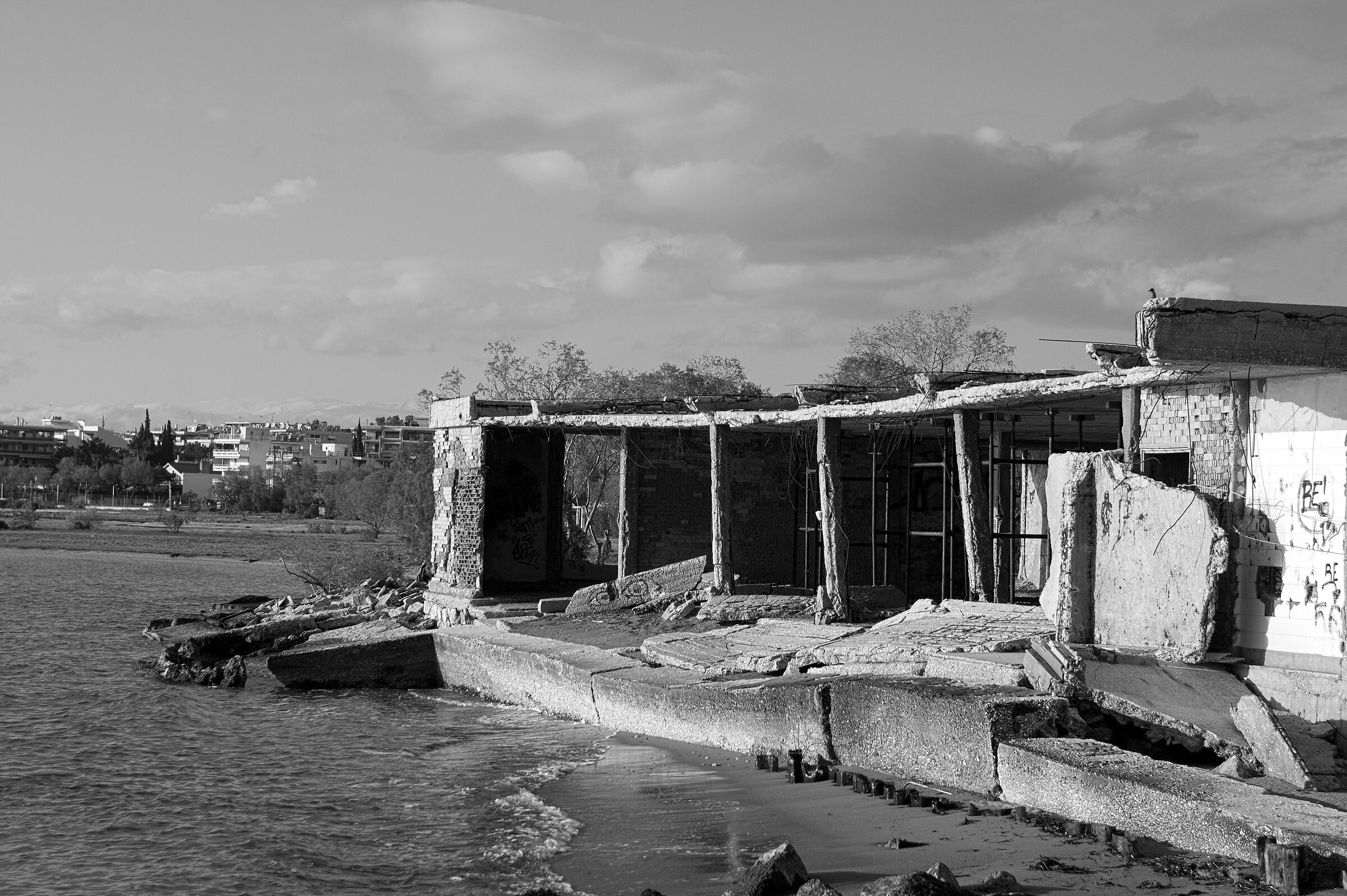 Il mare d'inverno rudere