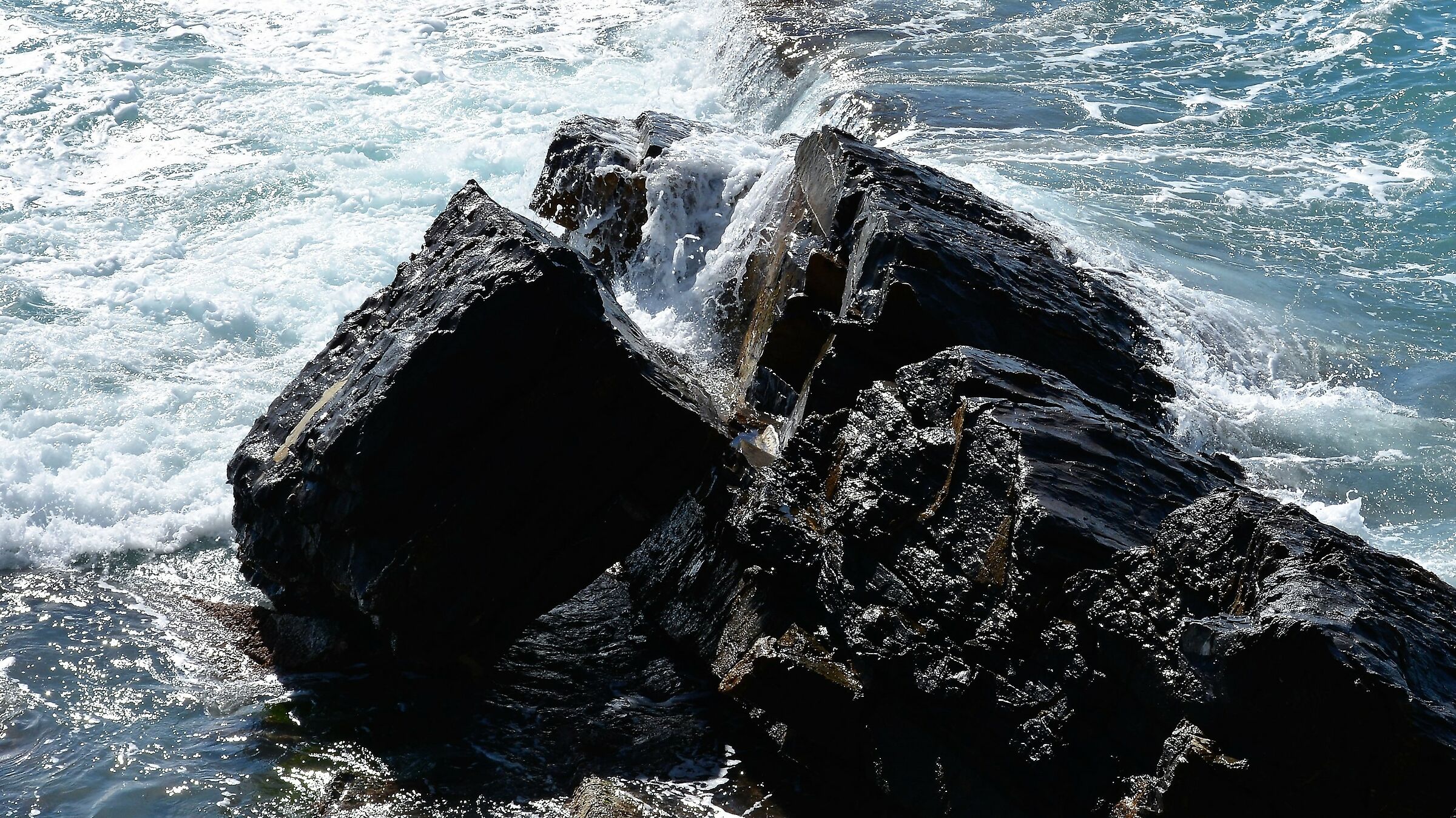 Scogli a Quarto dei Mille, Genova Italia