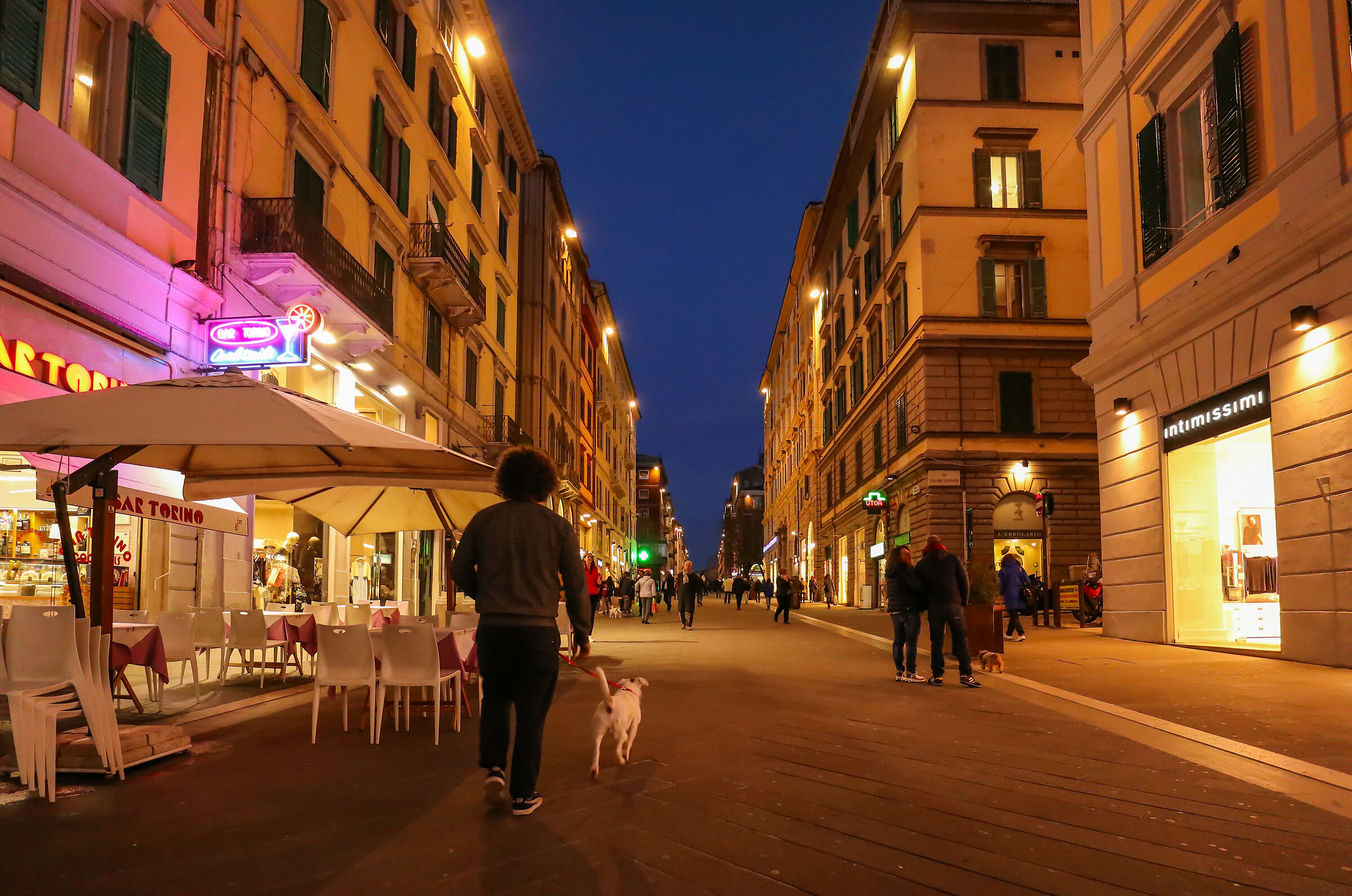 Ora blu in Corso Garibaldi