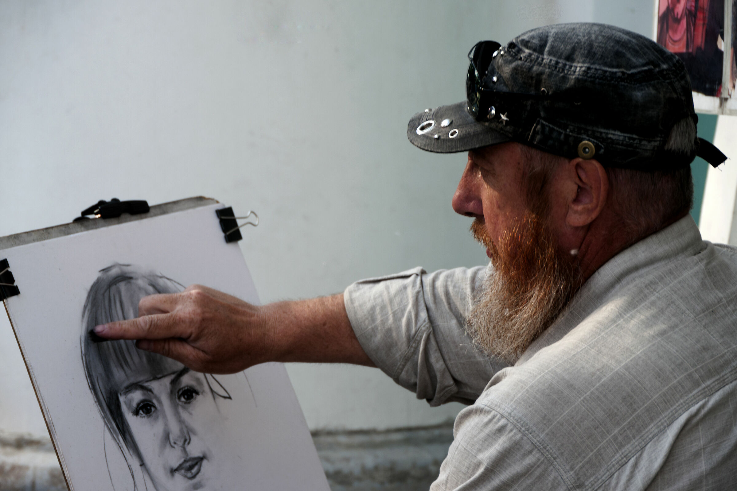 Scatti in libertà a San Pietroburgo. Artista.