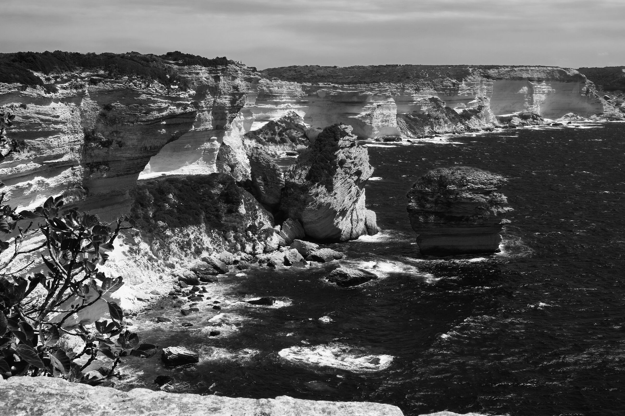 Corsica, the Cliffs of Bonifacio
