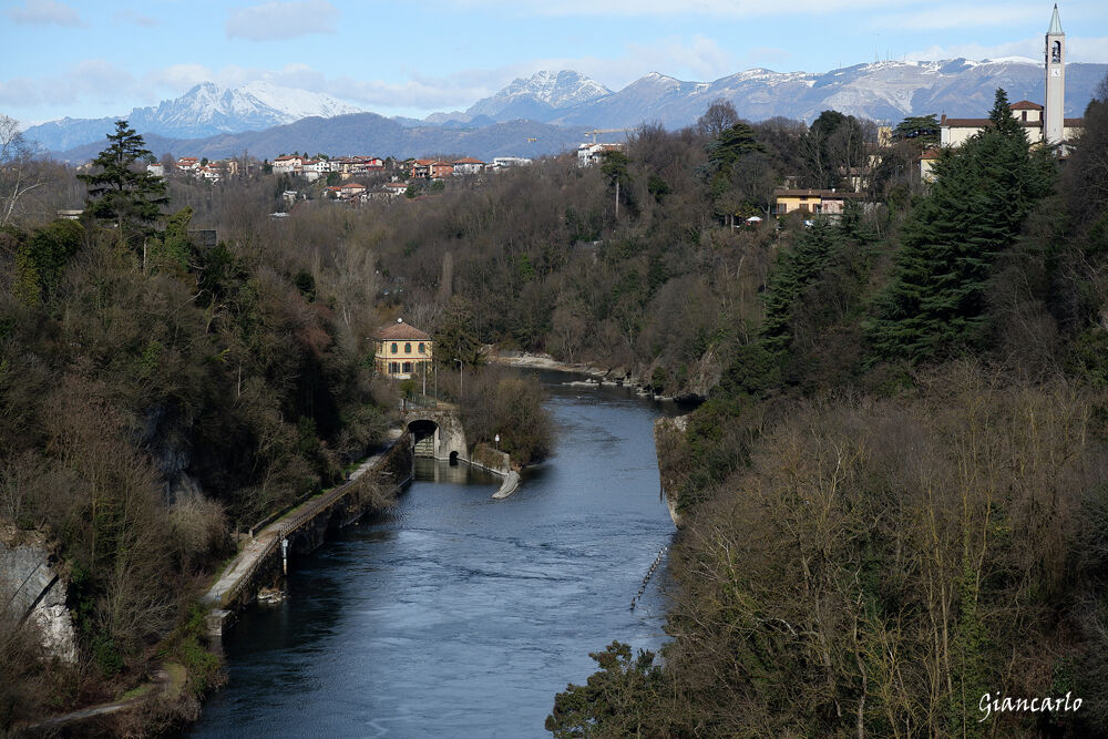 dal ponte di Trezzo D'adda