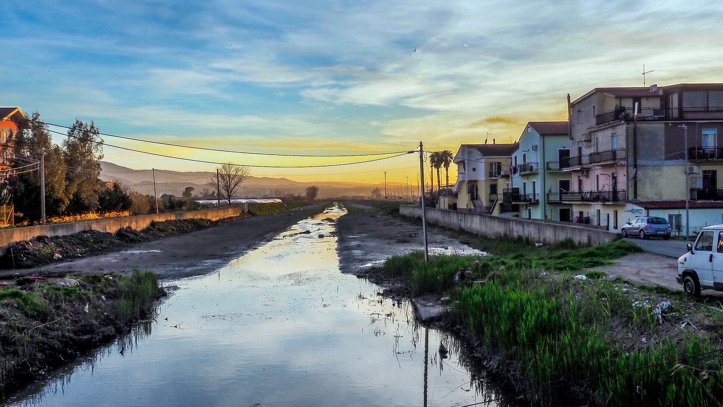 Sunset in Corigliano Calabro