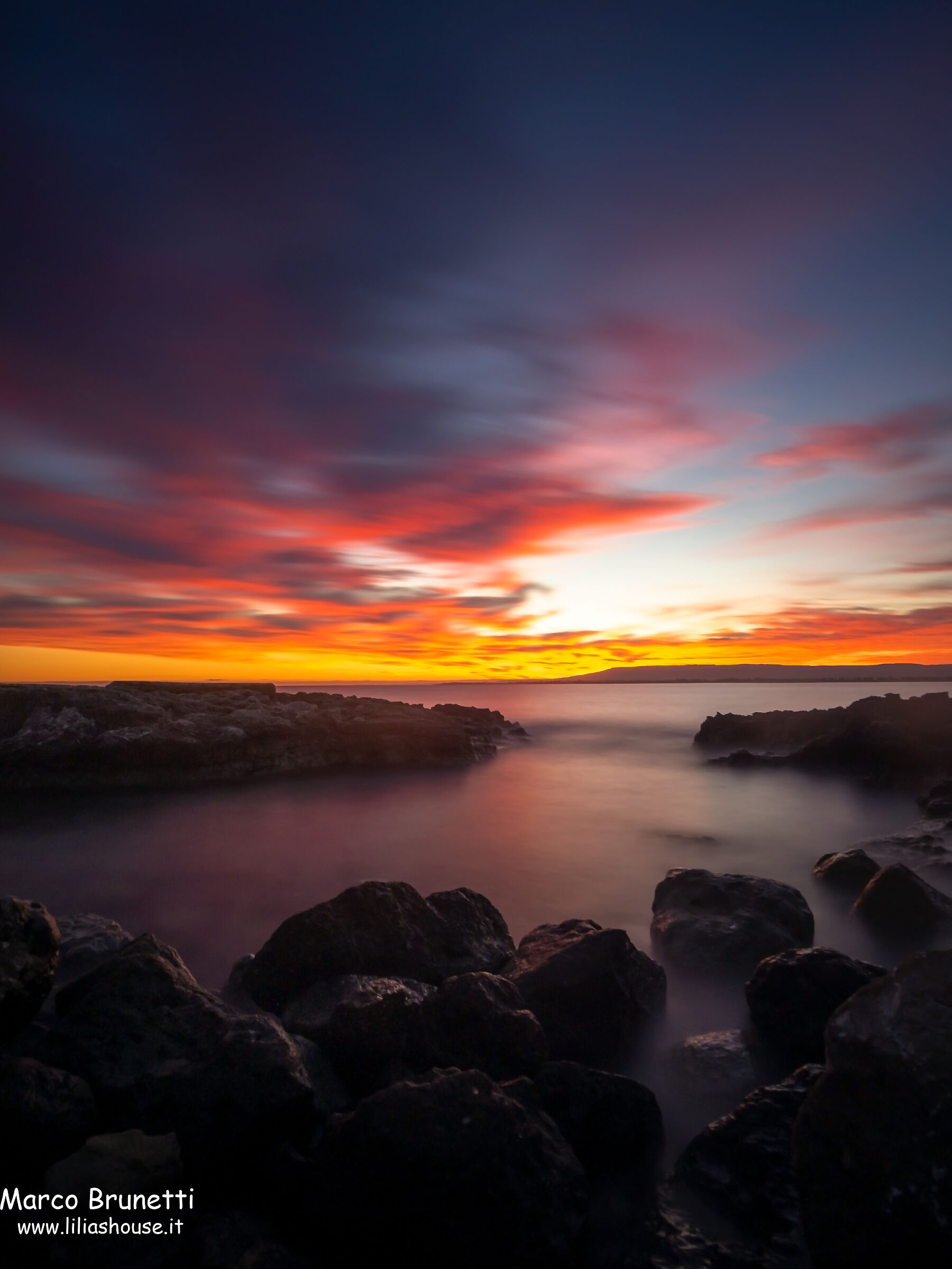 Plemmirio al tramonto