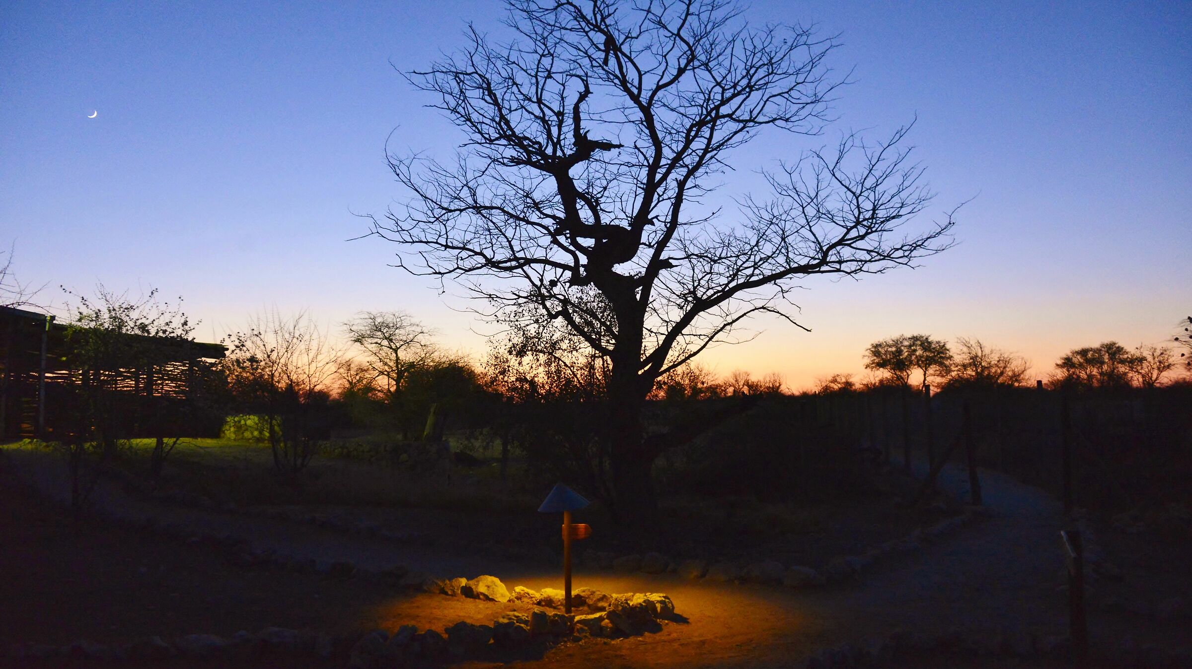Namibia: Le prime luci del mattino.