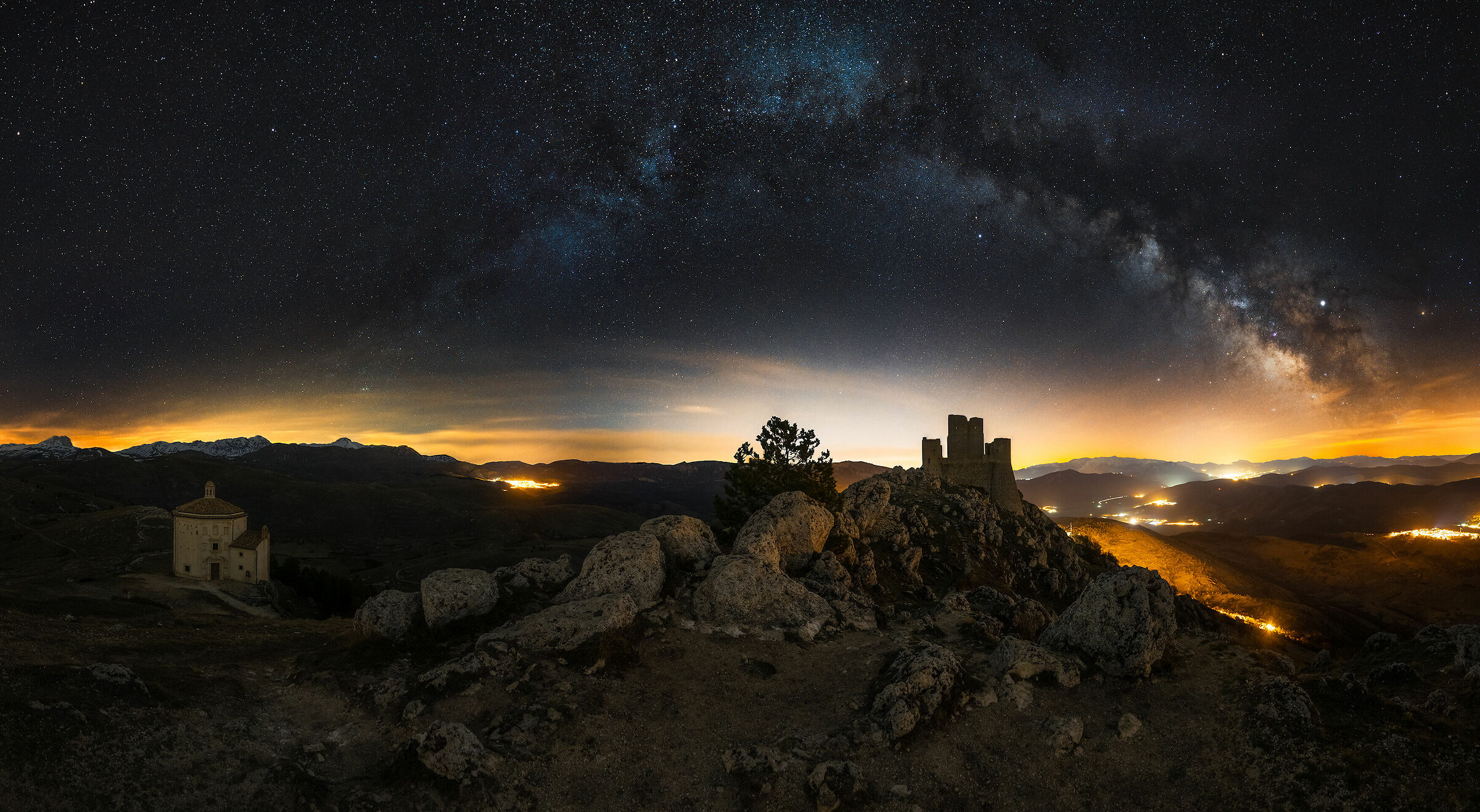 Rocca calascio - Milkyway bow
