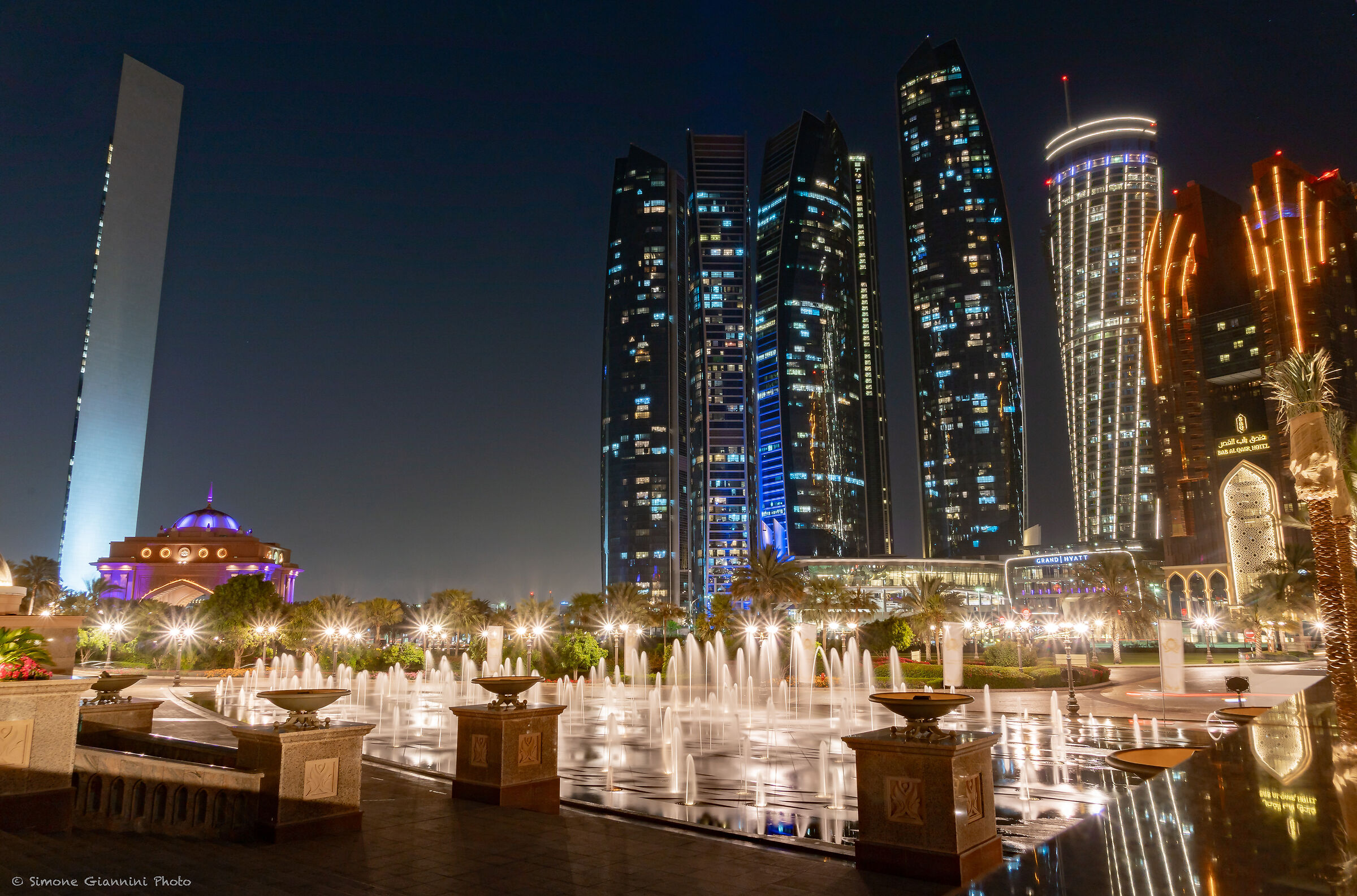 Le luci di Abu Dhabi