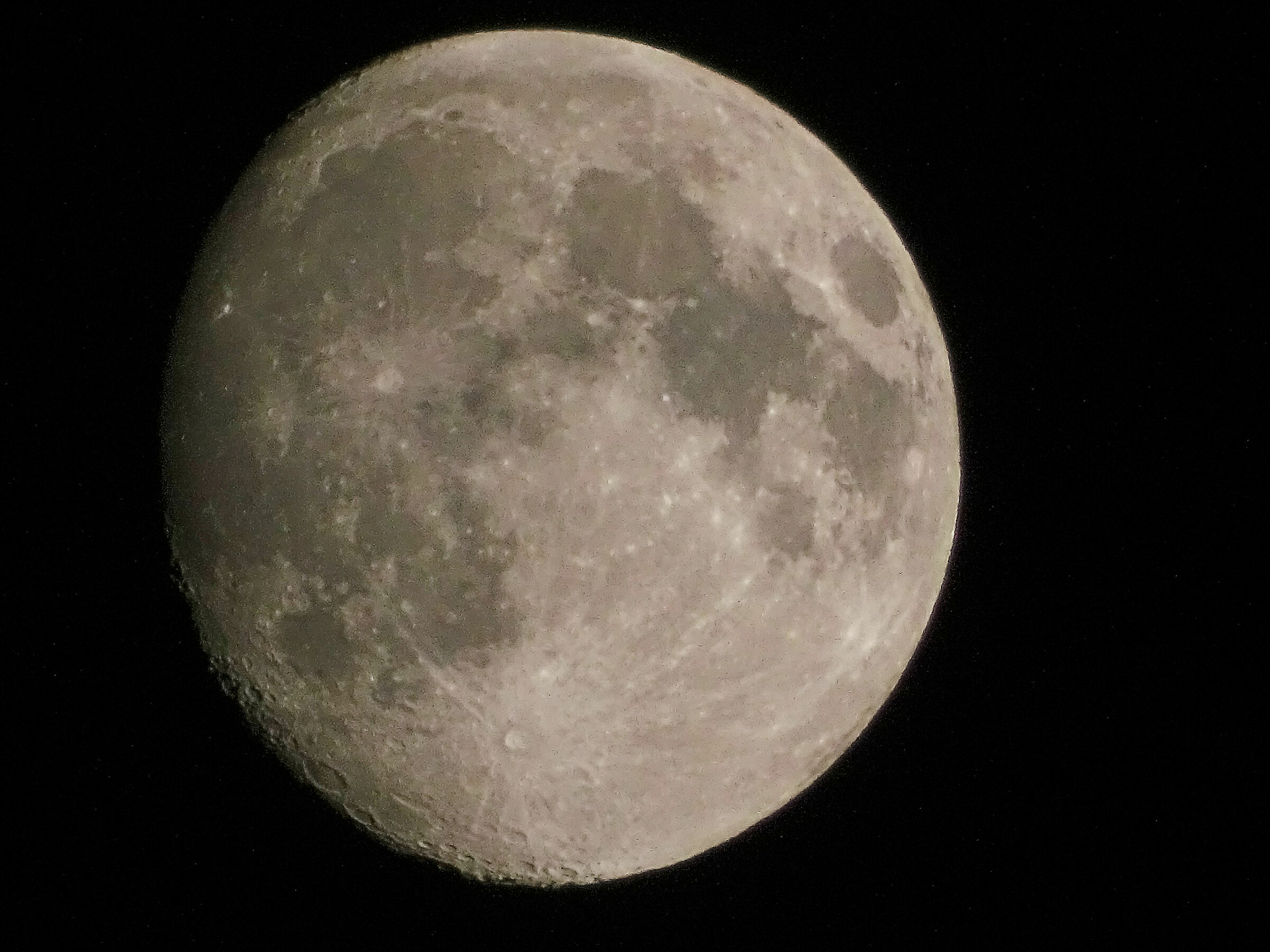 Today's Moon at the culmination