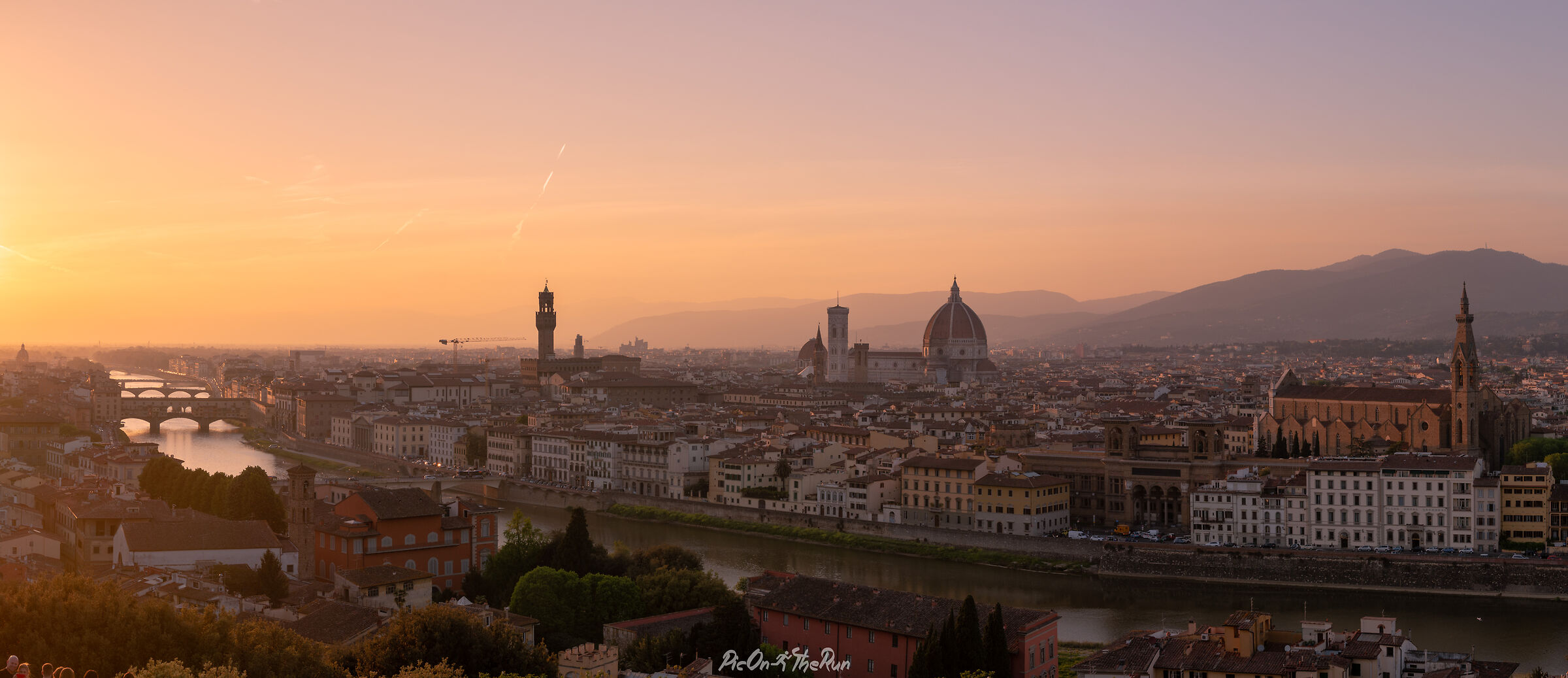 Tramonto a Firenze
