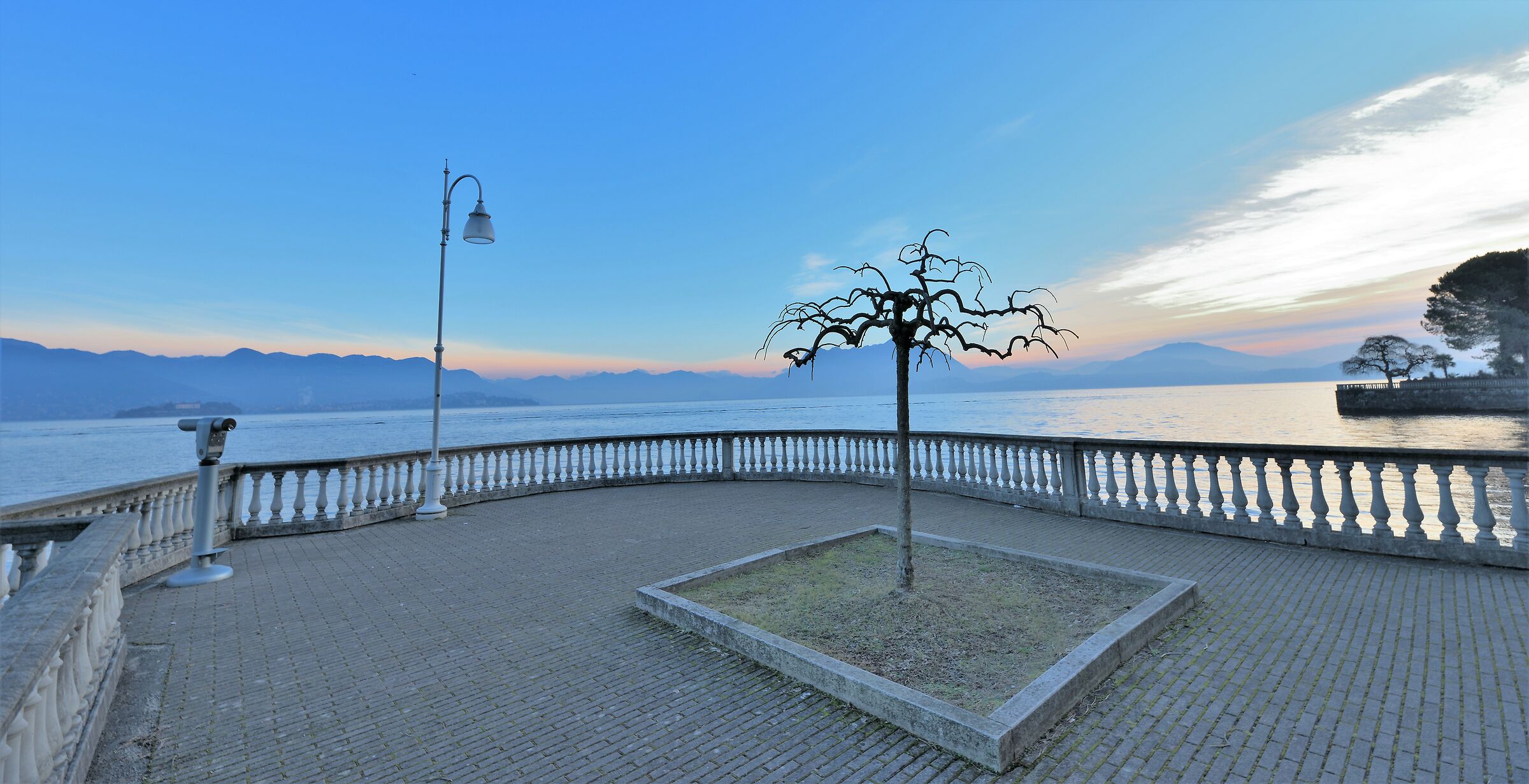 From the lakefront of Stresa