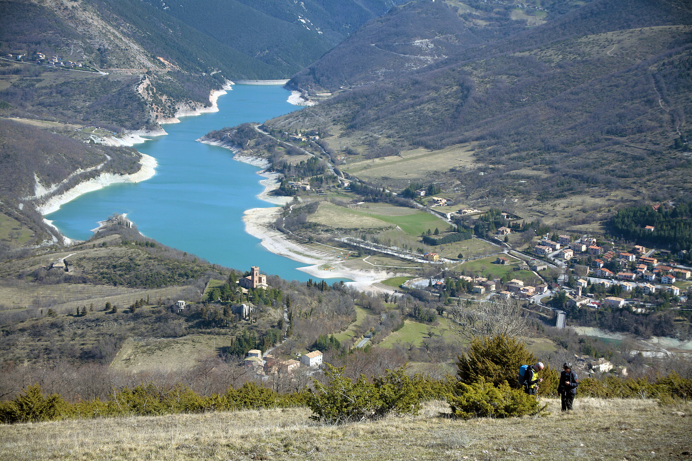Salendo al Monte Val di Fibbia