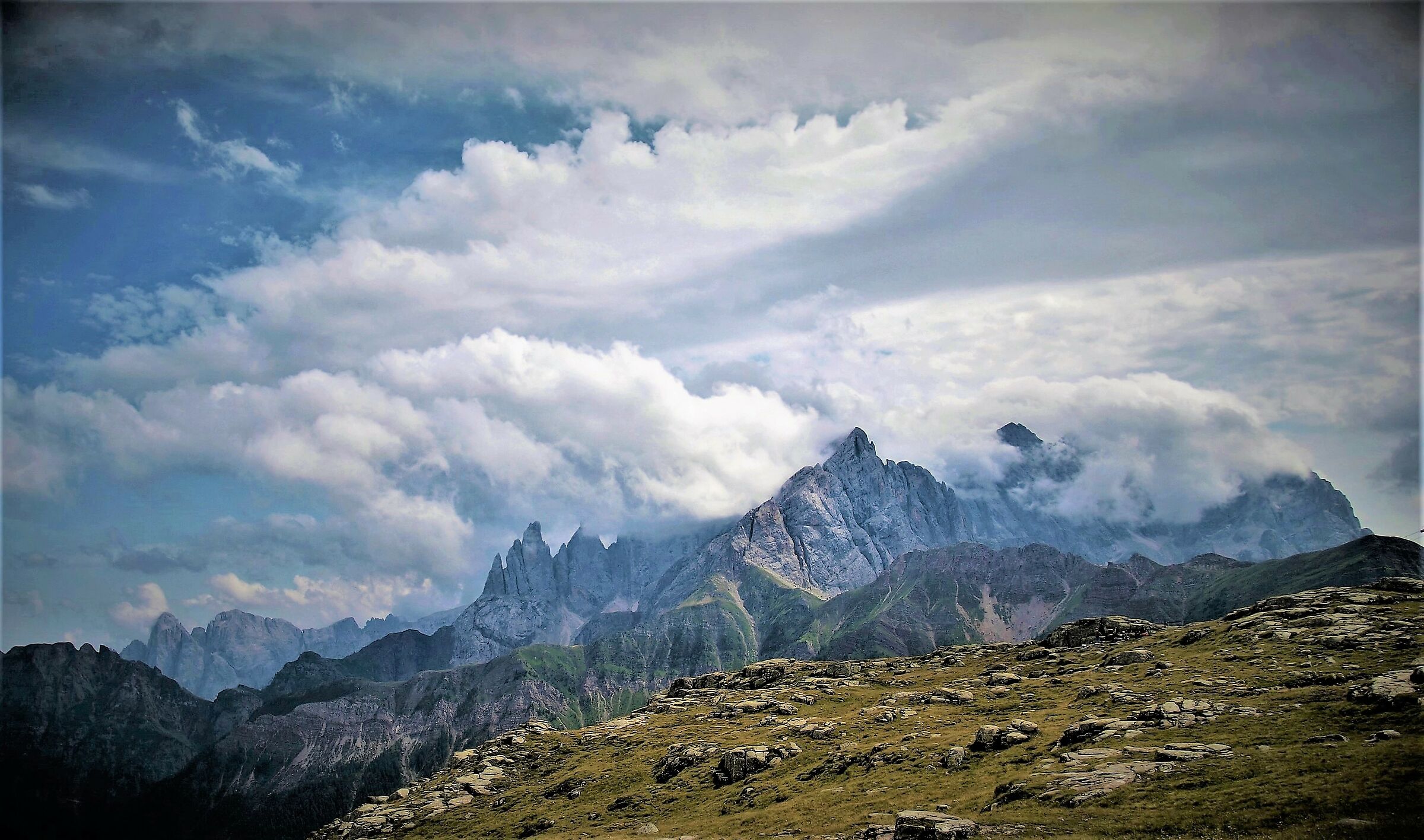 Dalla cima di Iuribrutto, val di Paneveggio, Tn.