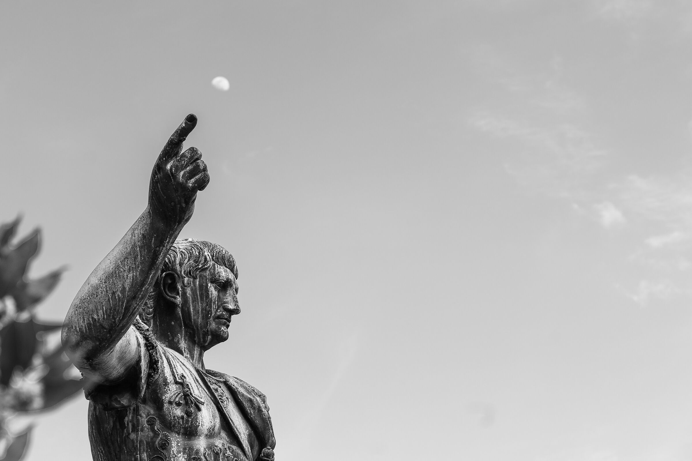 He points you to the moon and you look at the finger..