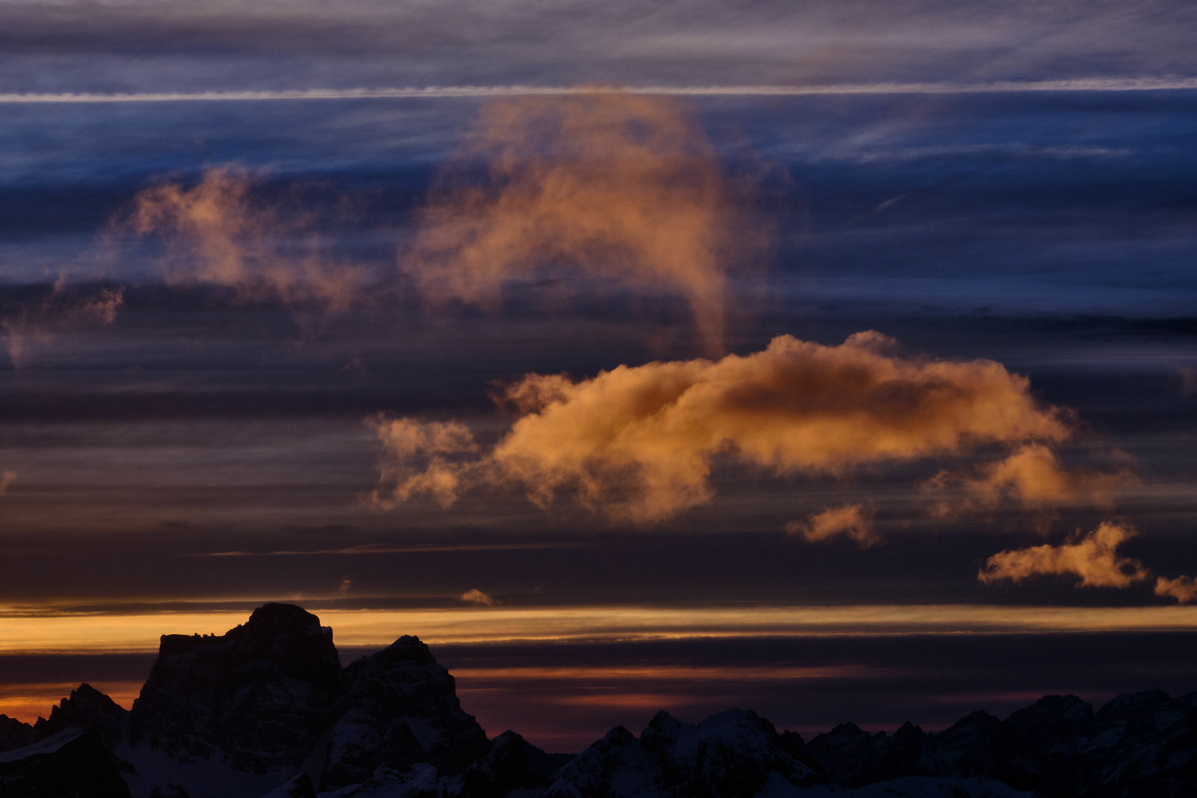 Tramonto in alta quota 3