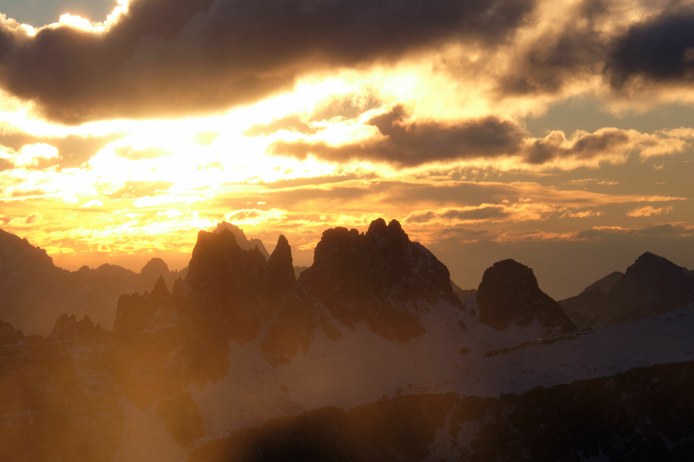 Tramonto in alta quota 3