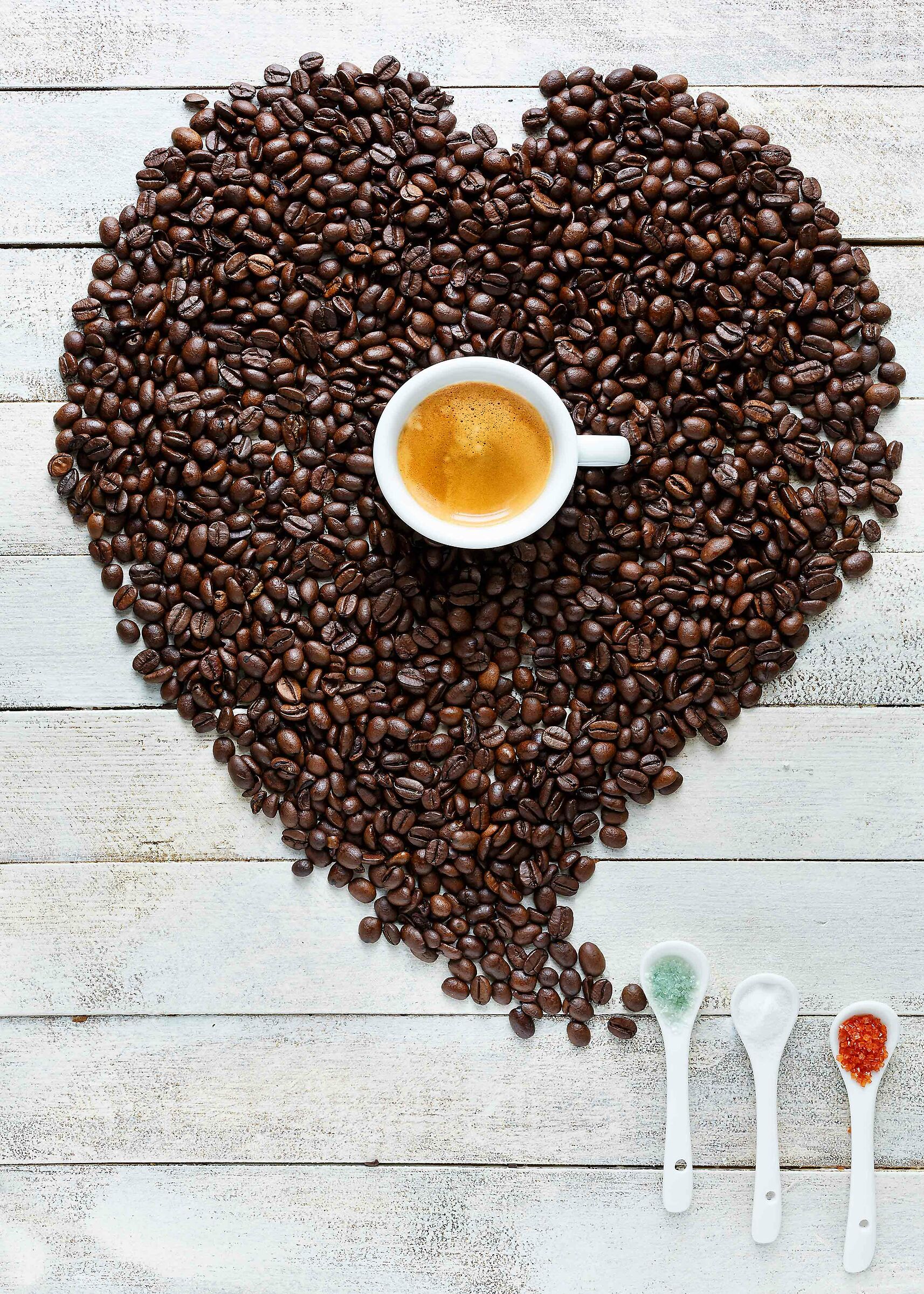 Cuore di caffè