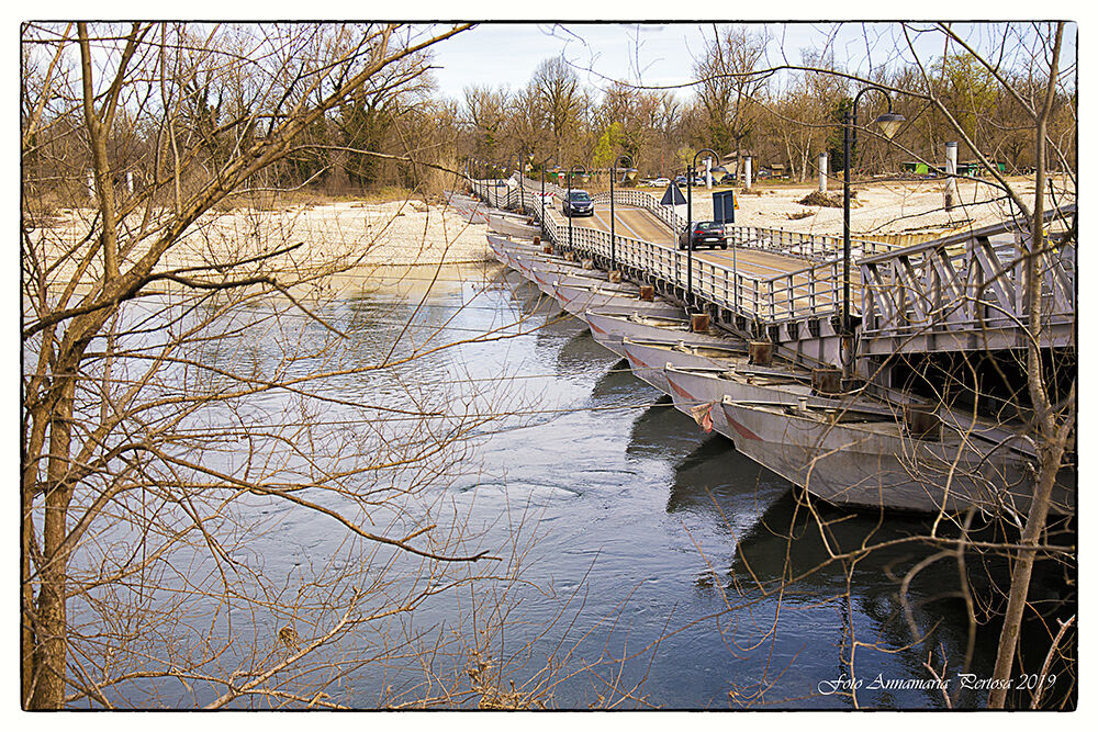 The Bridge of the boats at Bereguardo