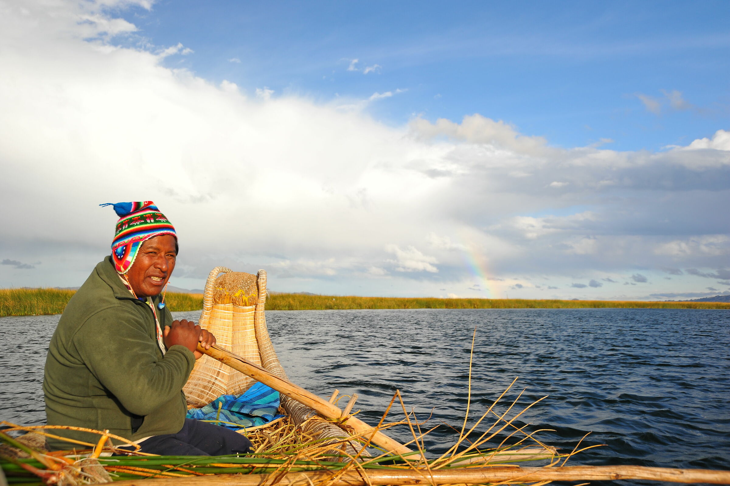 Lake Tiicaca, Peru