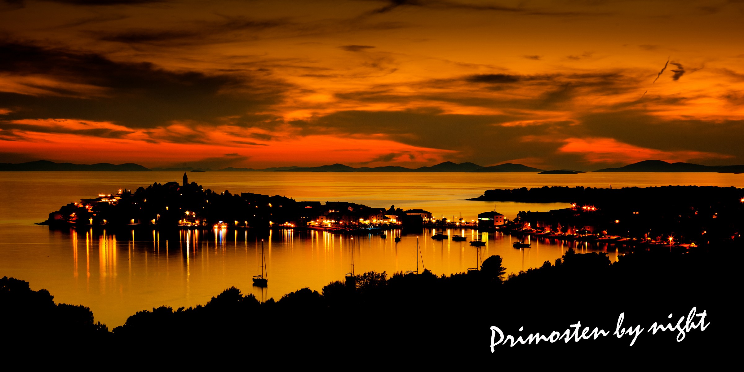 Primosten di notte