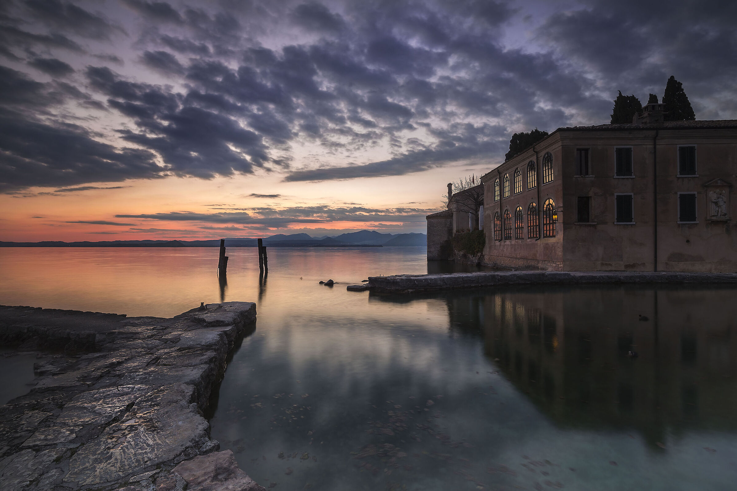 ora blu a punta San Vigilio