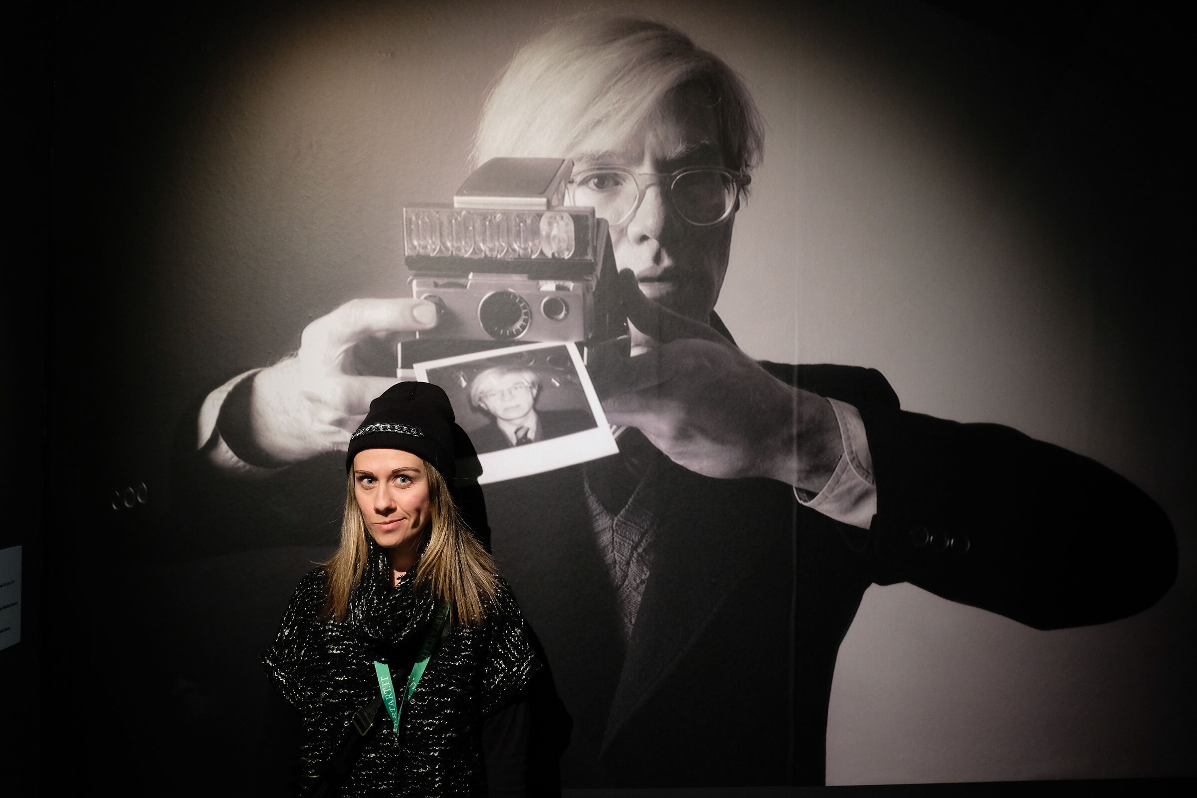With Andy Warhol