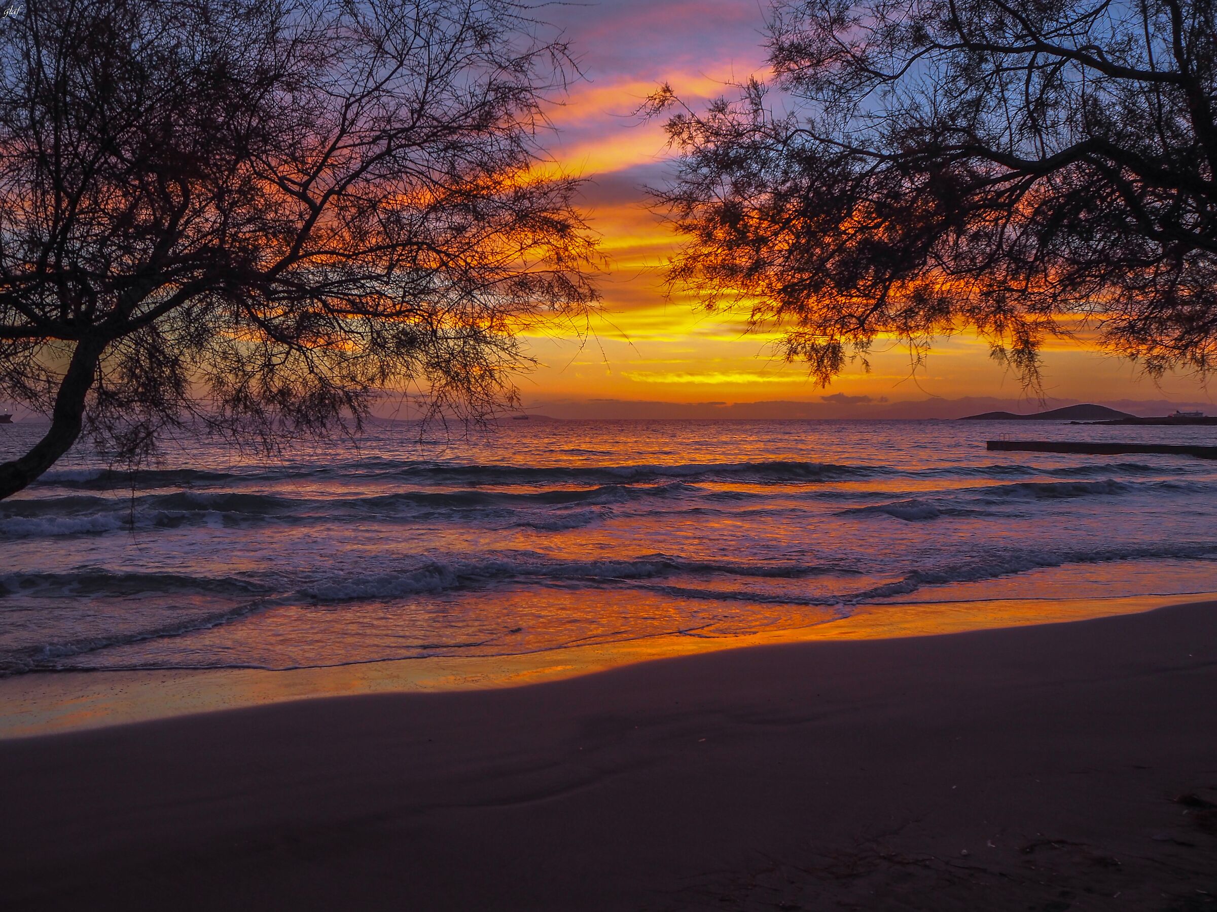 colors at the beach....